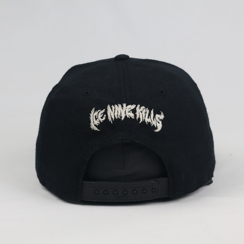 Thrifted Ice Nine Kills OTTO Snapback Hat - Black Metal Band Merchandise Cap