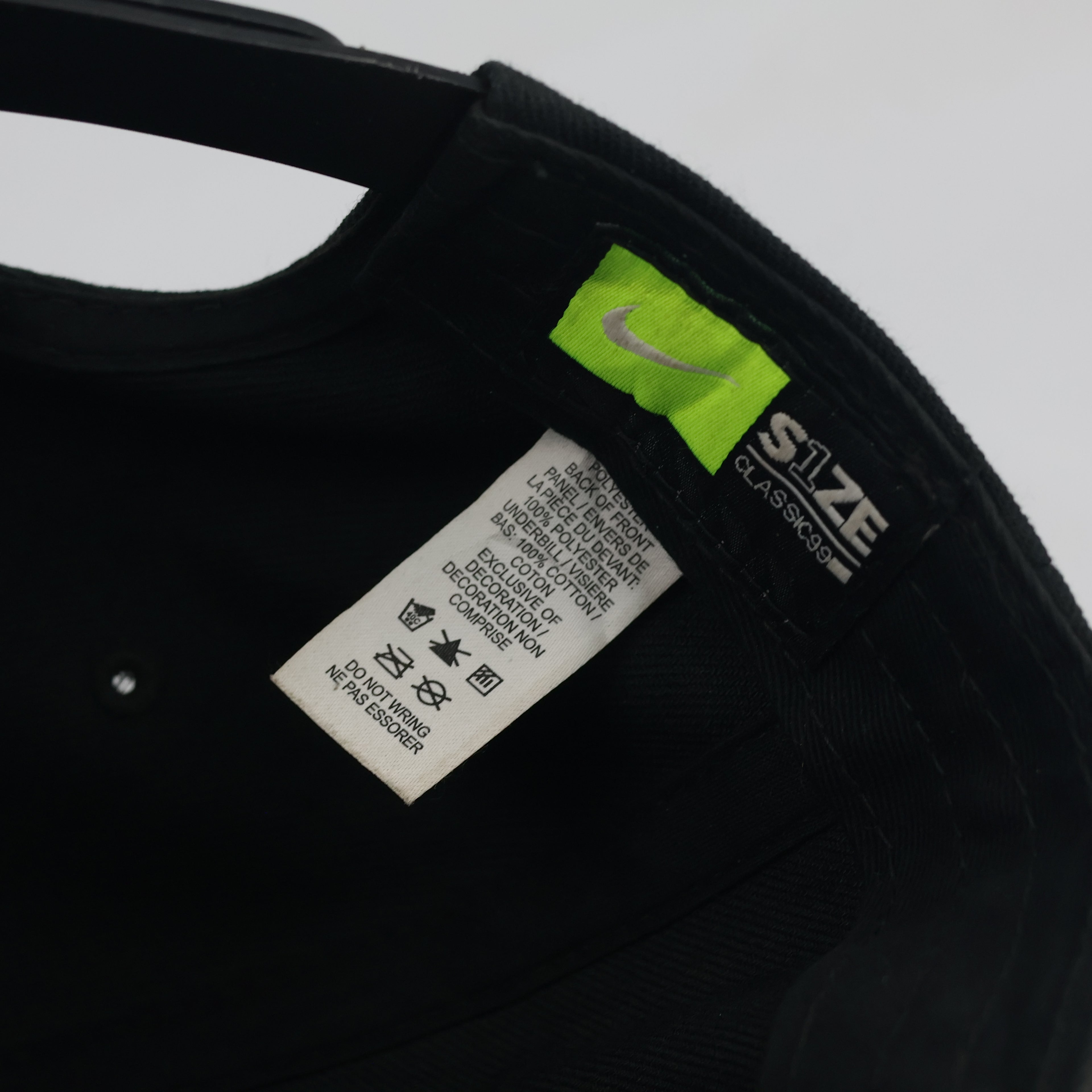 Nike Classic99 Baseball Cap - Thrifted Black Flat