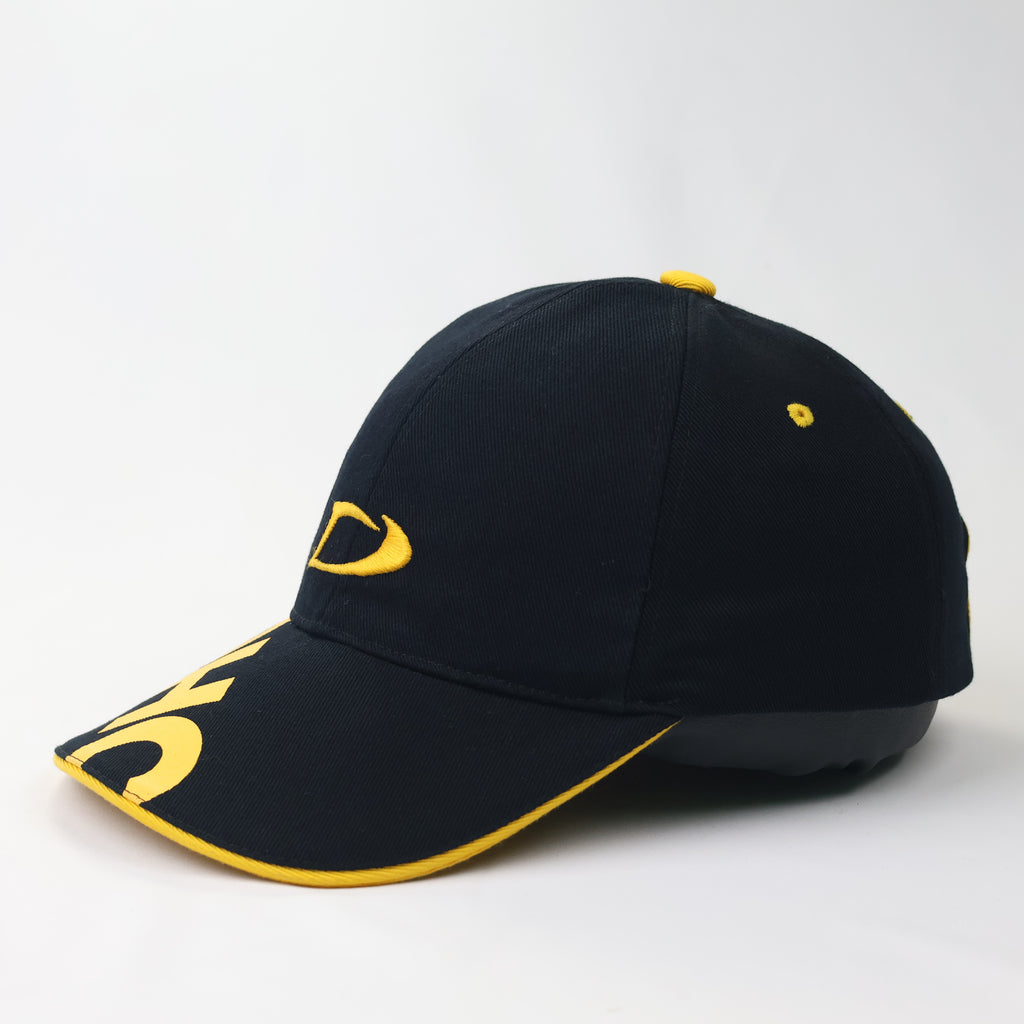 DOHC Racing Heritage Embroidered Black & Yellow Baseball Cap
