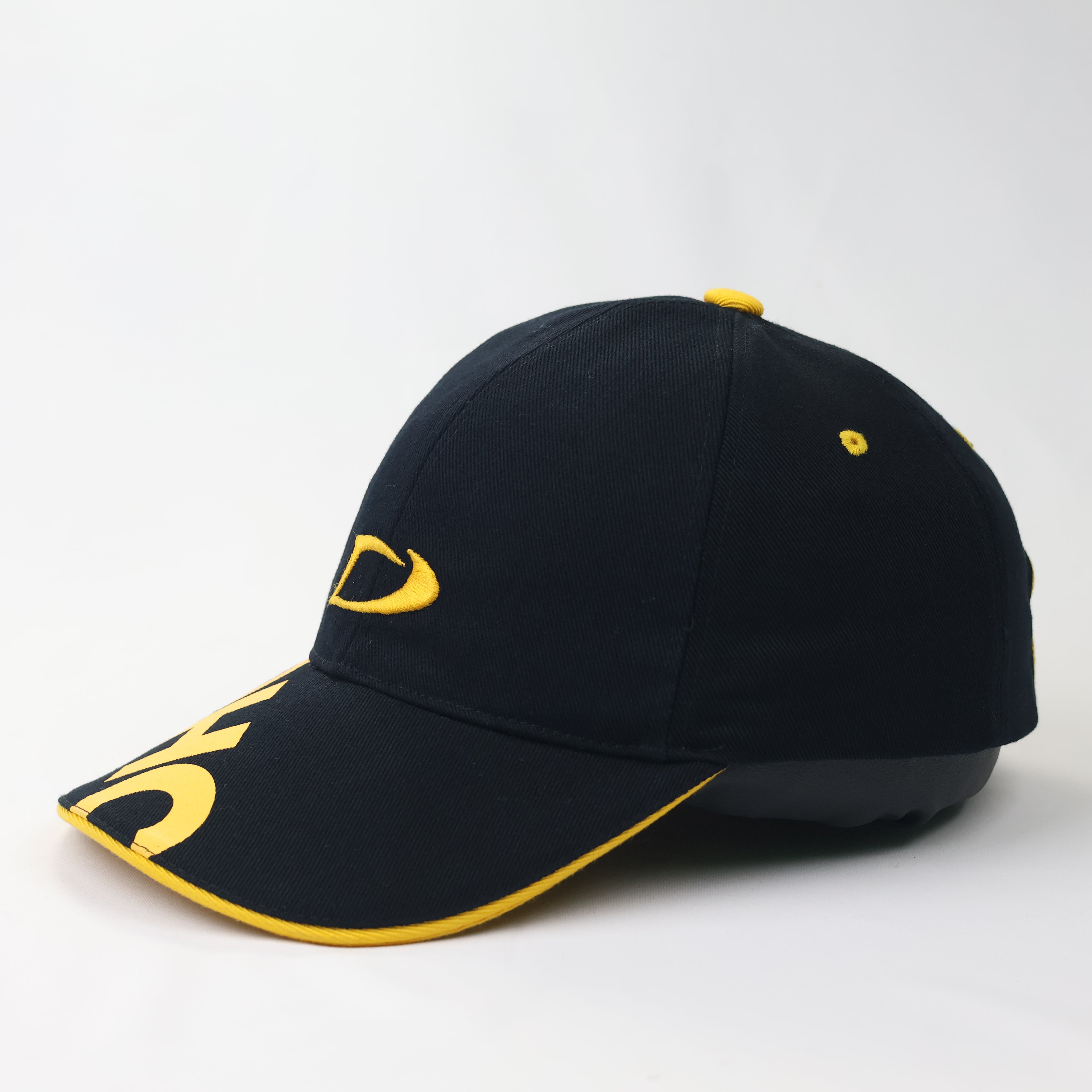 DOHC Racing Heritage Embroidered Black & Yellow Baseball Cap