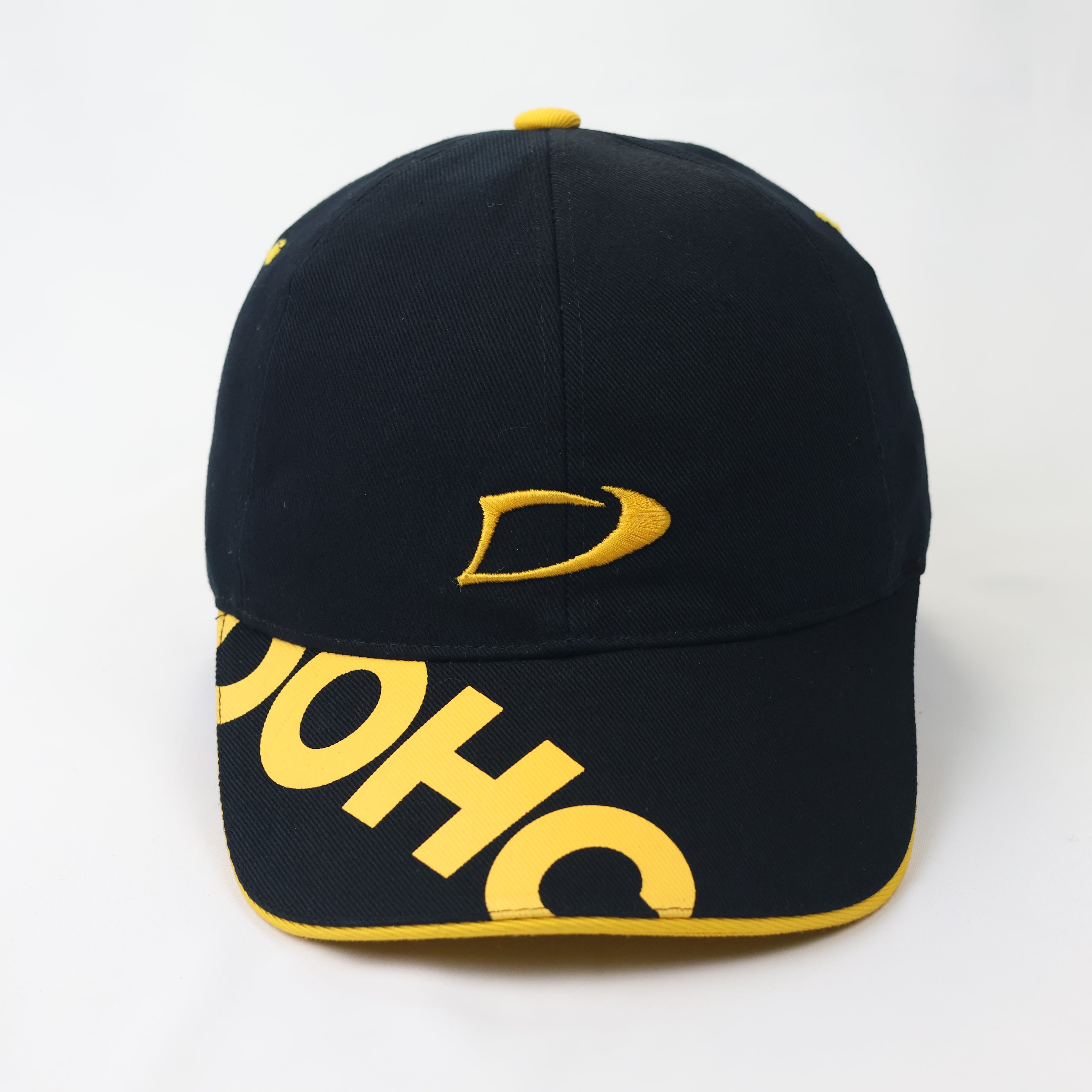DOHC Racing Heritage Embroidered Black & Yellow Baseball Cap