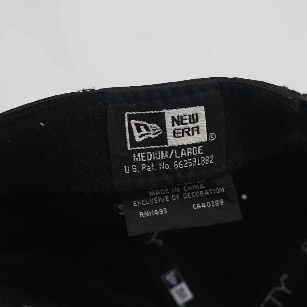 New Era 9FIFTY Boston Celtics Cap - Thrifted Black Snapback with Side Panel Print