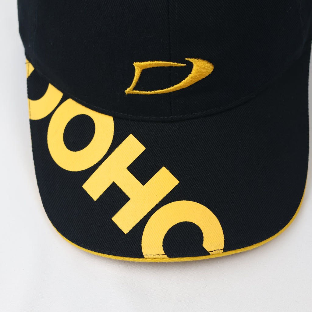DOHC Racing Heritage Embroidered Black & Yellow Baseball Cap
