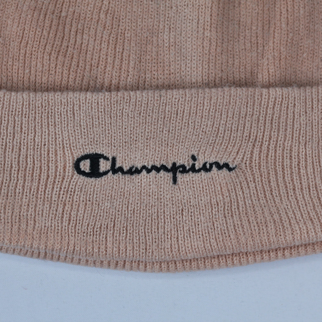Authentic Champion Embroidered Script Logo Beanie - One Size Adult Cap