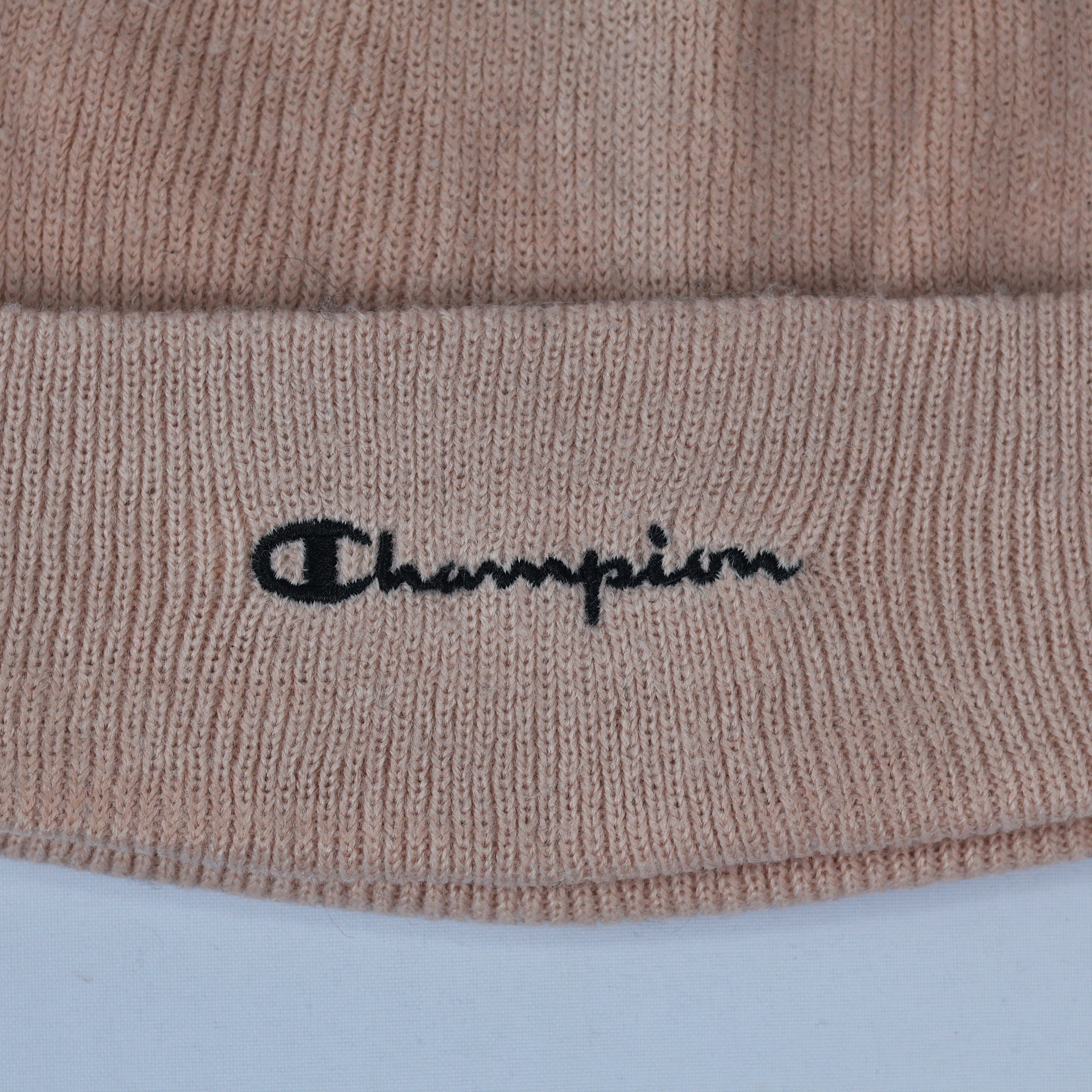 Authentic Champion Embroidered Script Logo Beanie - One Size Adult Cap