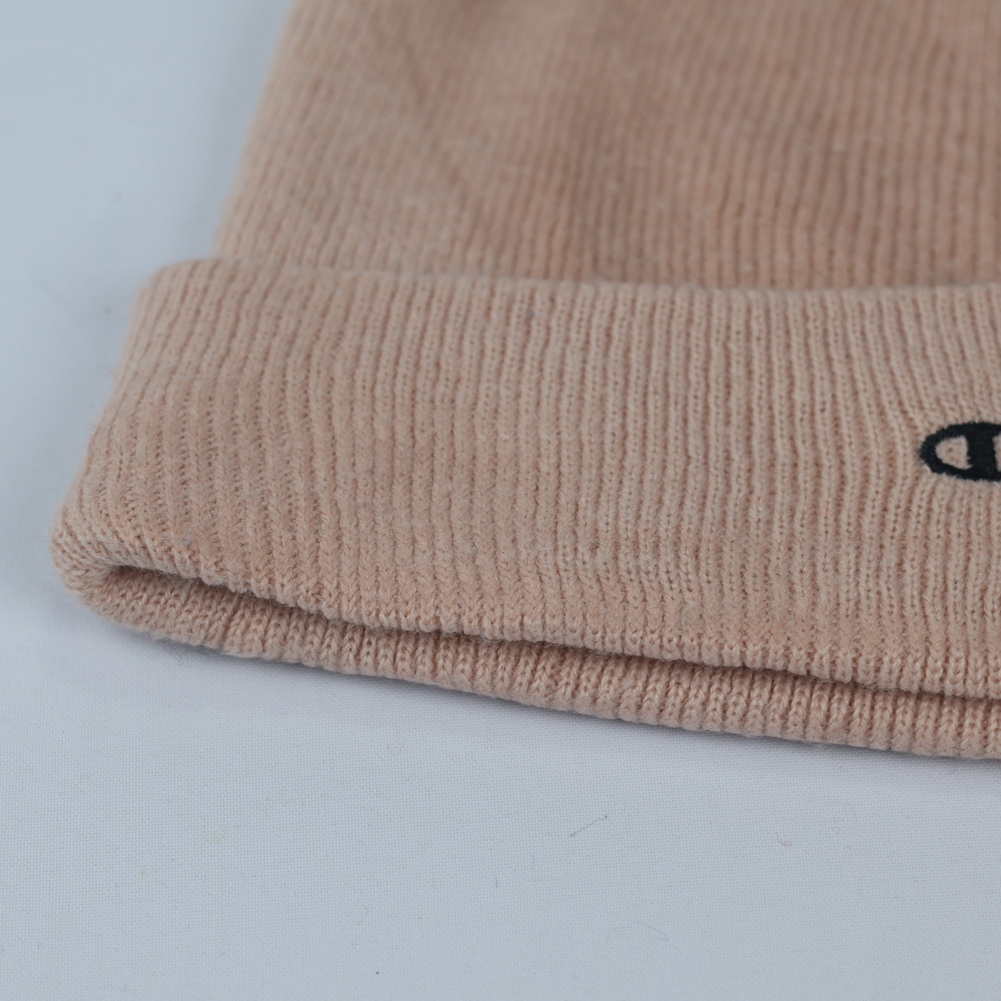 Authentic Champion Embroidered Script Logo Beanie - One Size Adult Cap