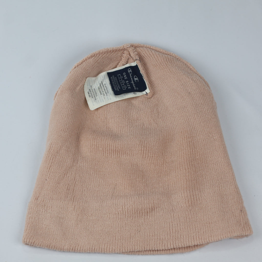 Authentic Champion Embroidered Script Logo Beanie - One Size Adult Cap