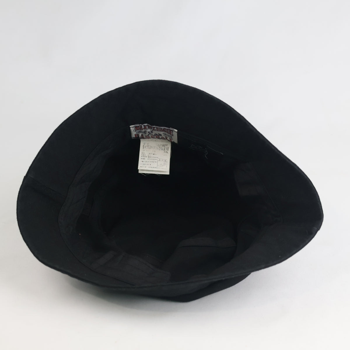 Thrifted MLB NY Yankees Black Heart Embroidered Bucket Hat (Size 58–59 cm)