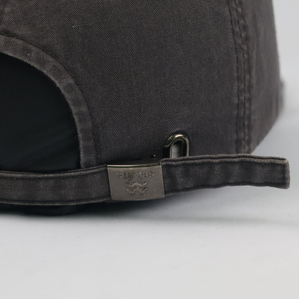 Rock 'N Blue Good Sound Embroidered Cap - Charcoal Gray Thrifted Hat