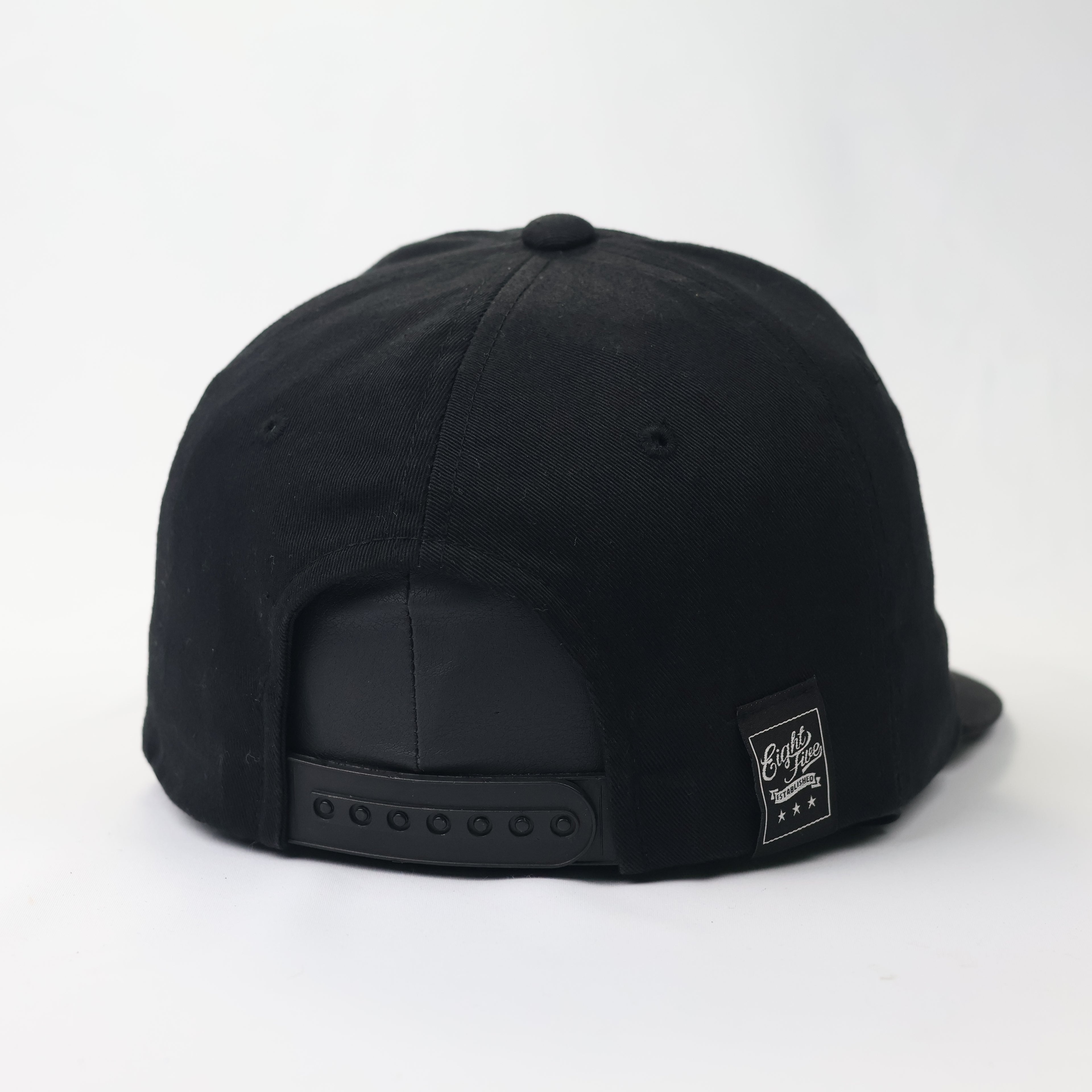 Eight Five "F**kin' Problems" Black Snapback Hat - Streetwear Graphic Cap