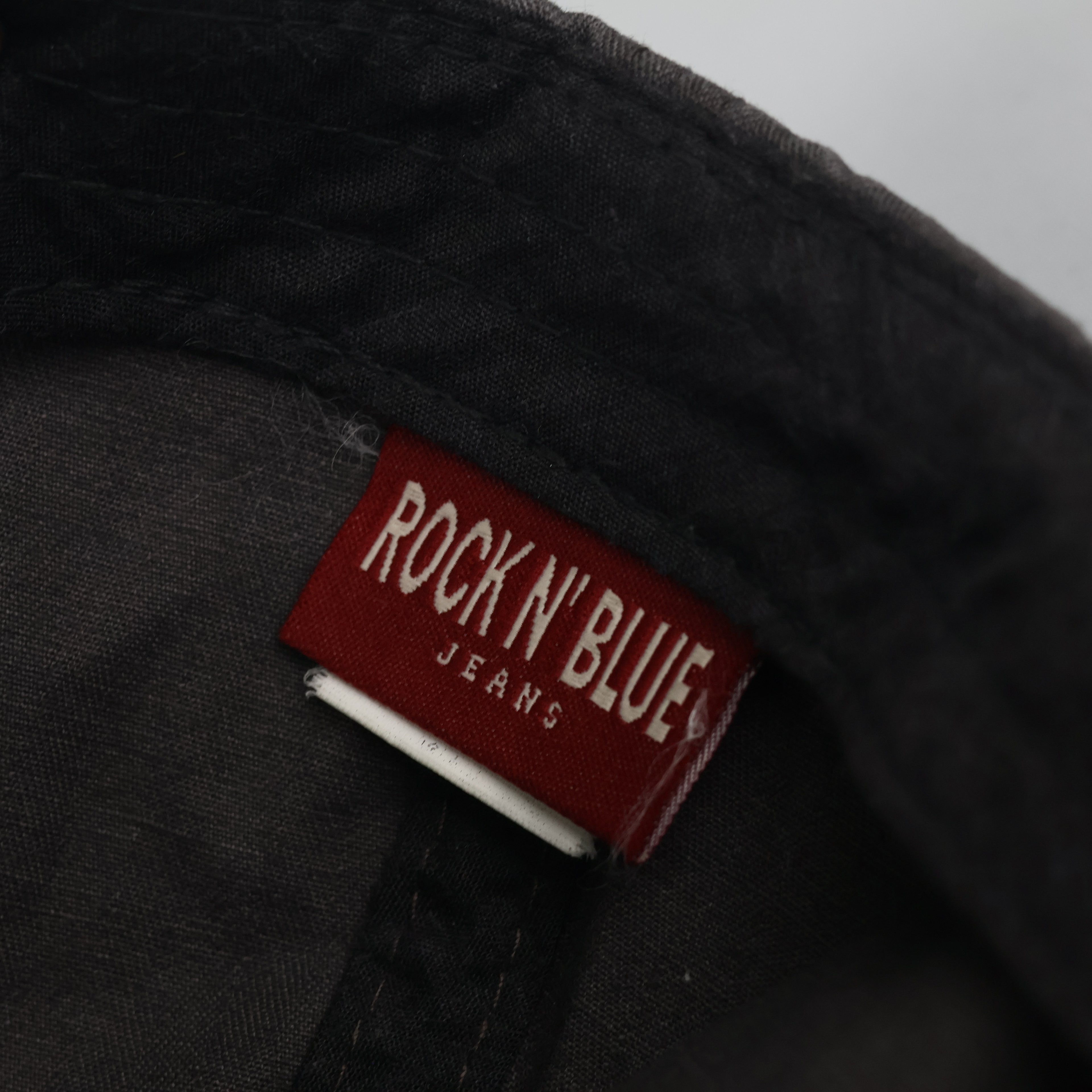 Rock 'N Blue Good Sound Embroidered Cap - Charcoal Gray Thrifted Hat