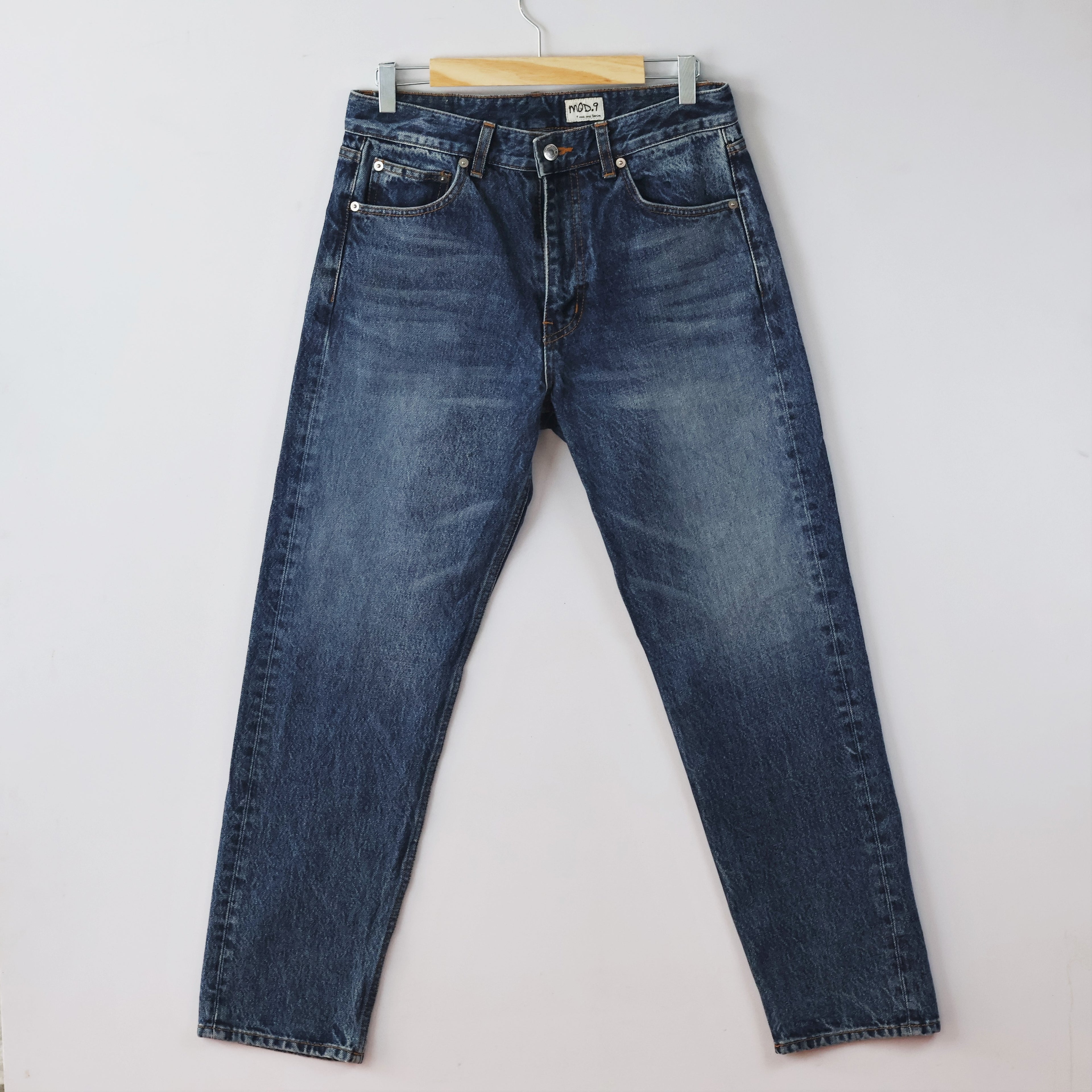 Thrifted Men's MOD.9 Classic Casual Denim Trousers Waist 30/ J1074