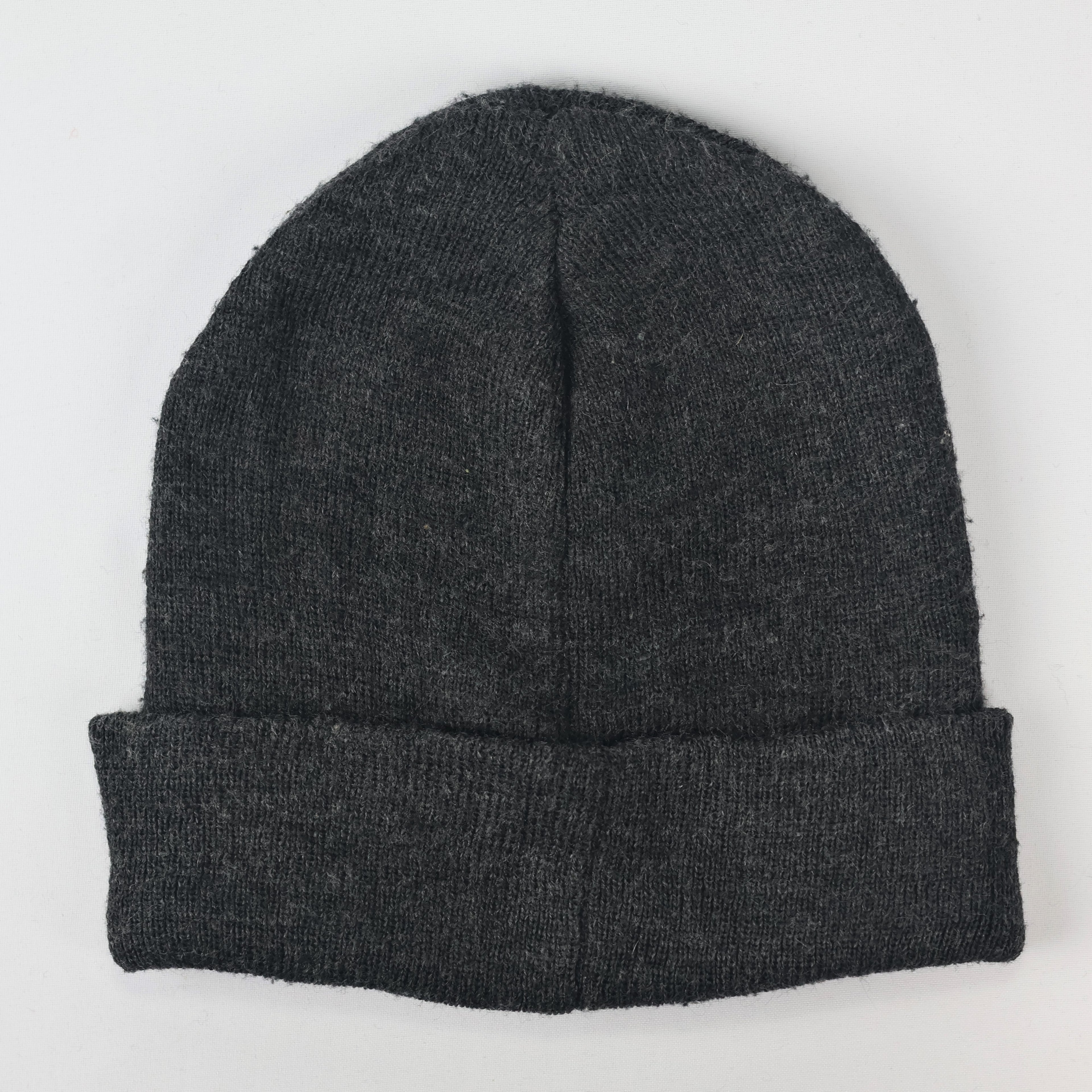 DC Comics Batman Kids Winter Thrifted Beanie - Warm Knit Pom-Pom Hat