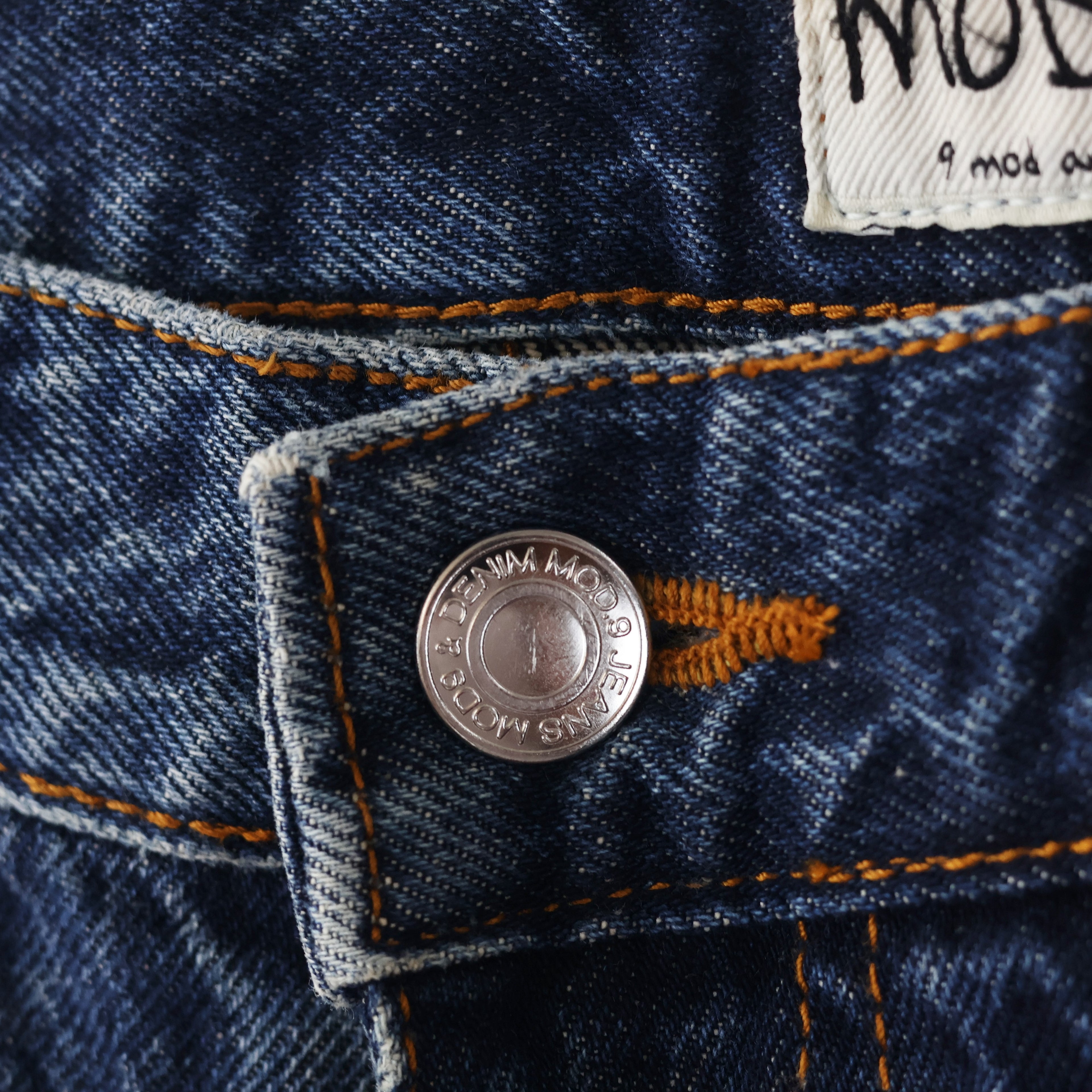 Thrifted Men's MOD.9 Classic Casual Denim Trousers Waist 30/ J1074