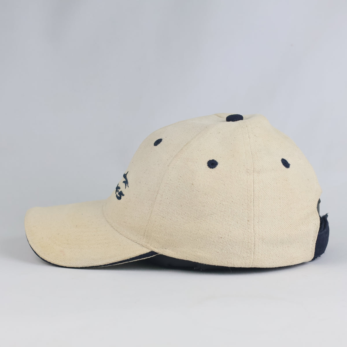 Thrifted Vintage US Basic Mazda MX-5 Embroidered Beige Baseball Cap (57-58 cm) | 11012