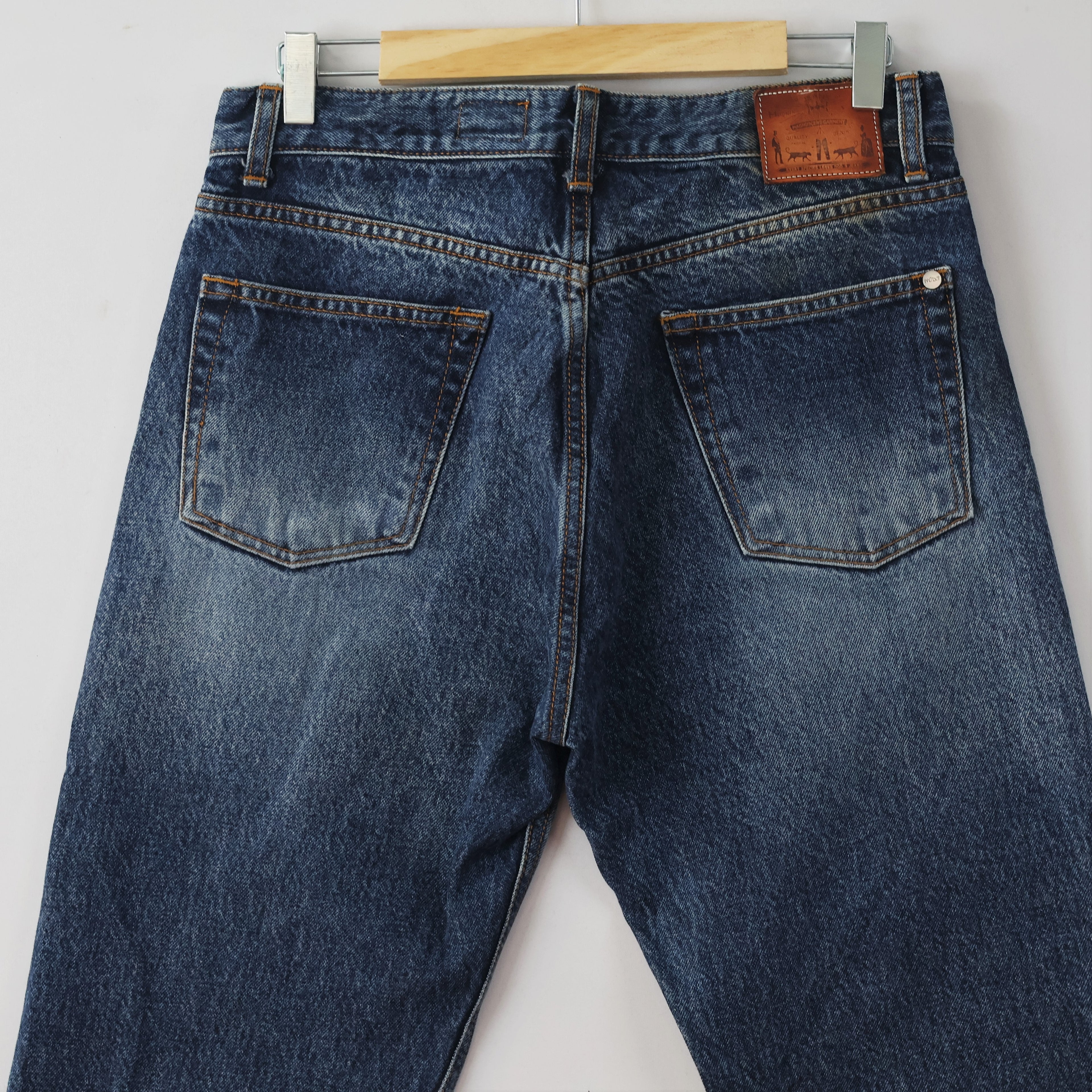 Thrifted Men's MOD.9 Classic Casual Denim Trousers Waist 30/ J1074
