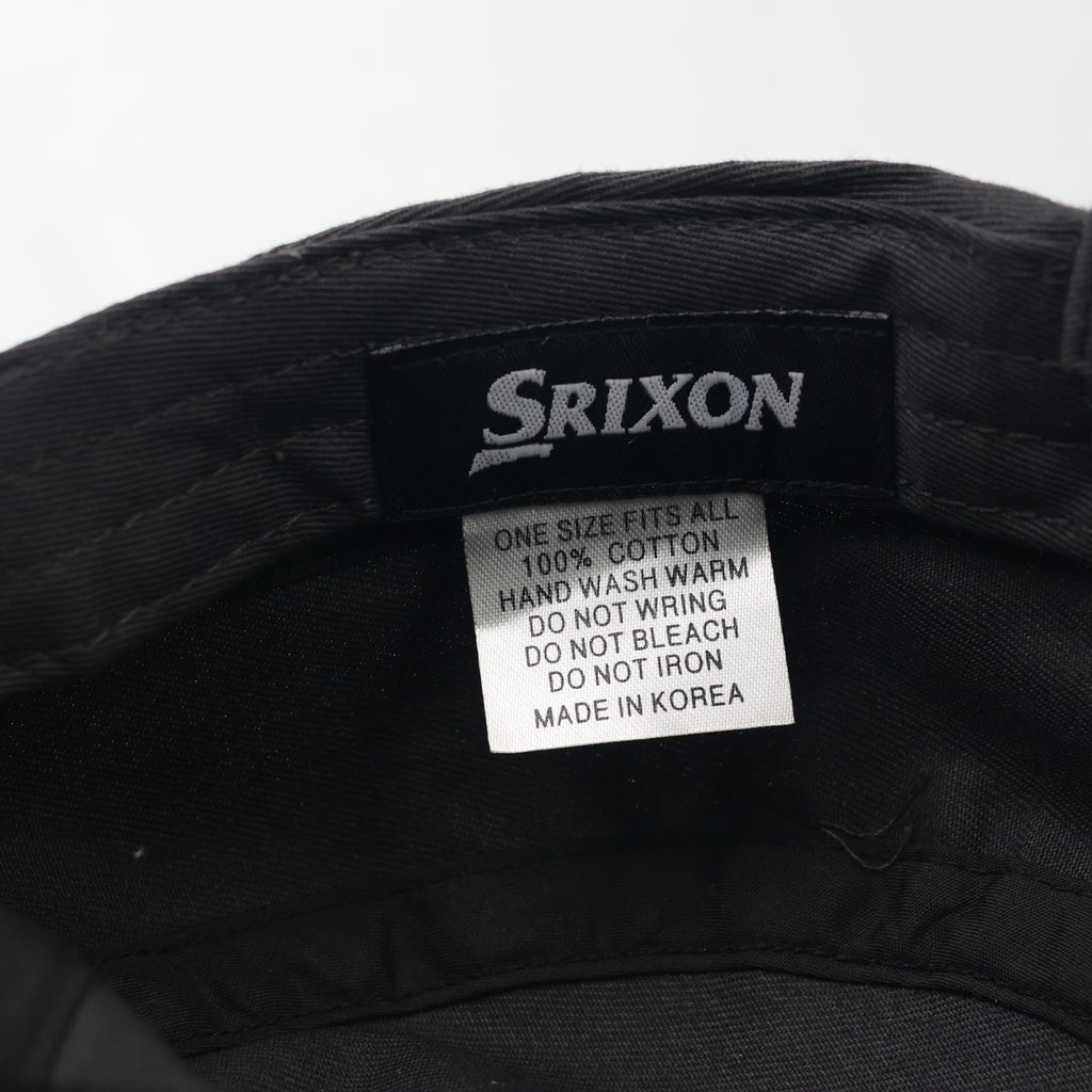 Srixon Z-Star Performance Cadet Hat - Black Cotton Golf Cap