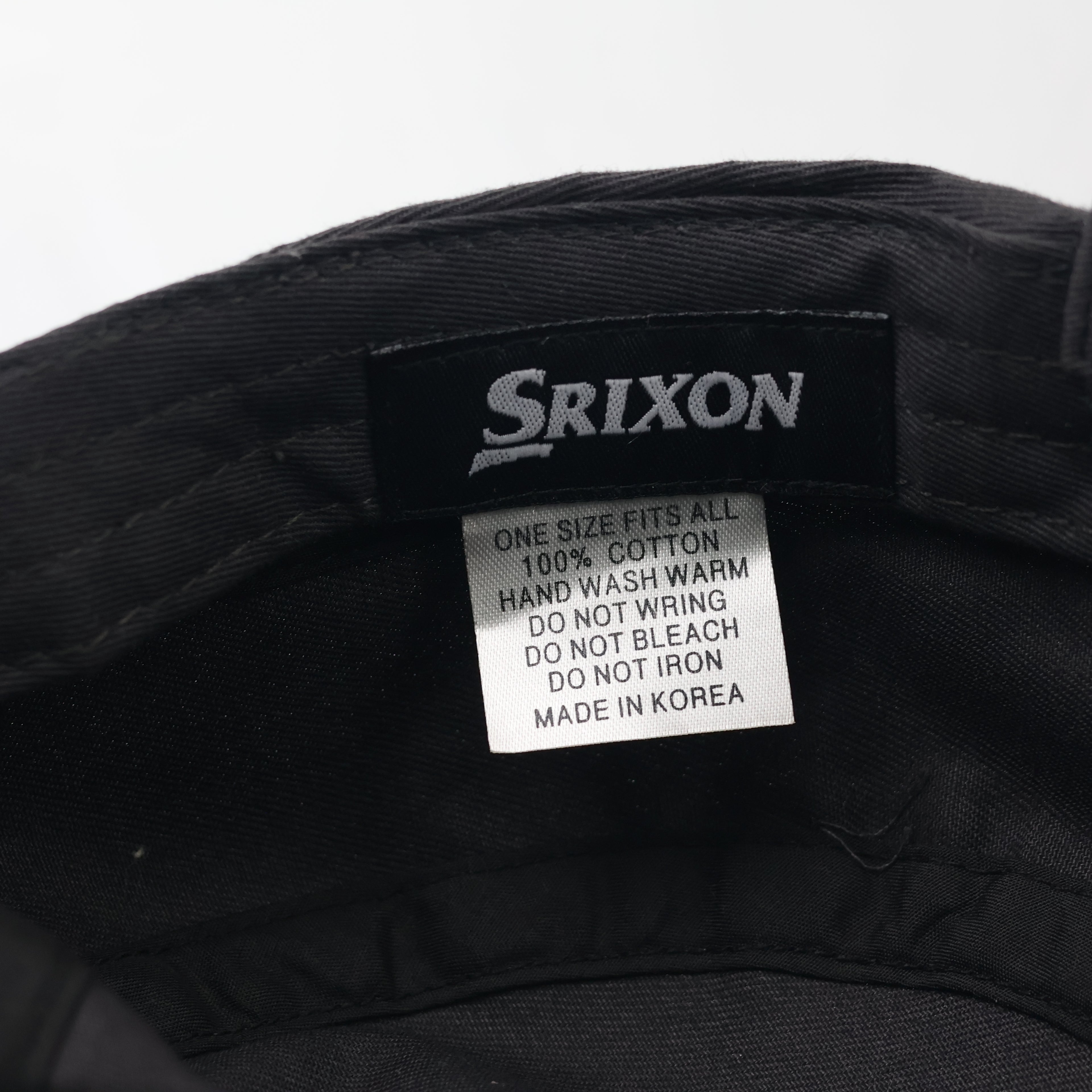 Srixon Z-Star Performance Cadet Hat - Black Cotton Golf Cap