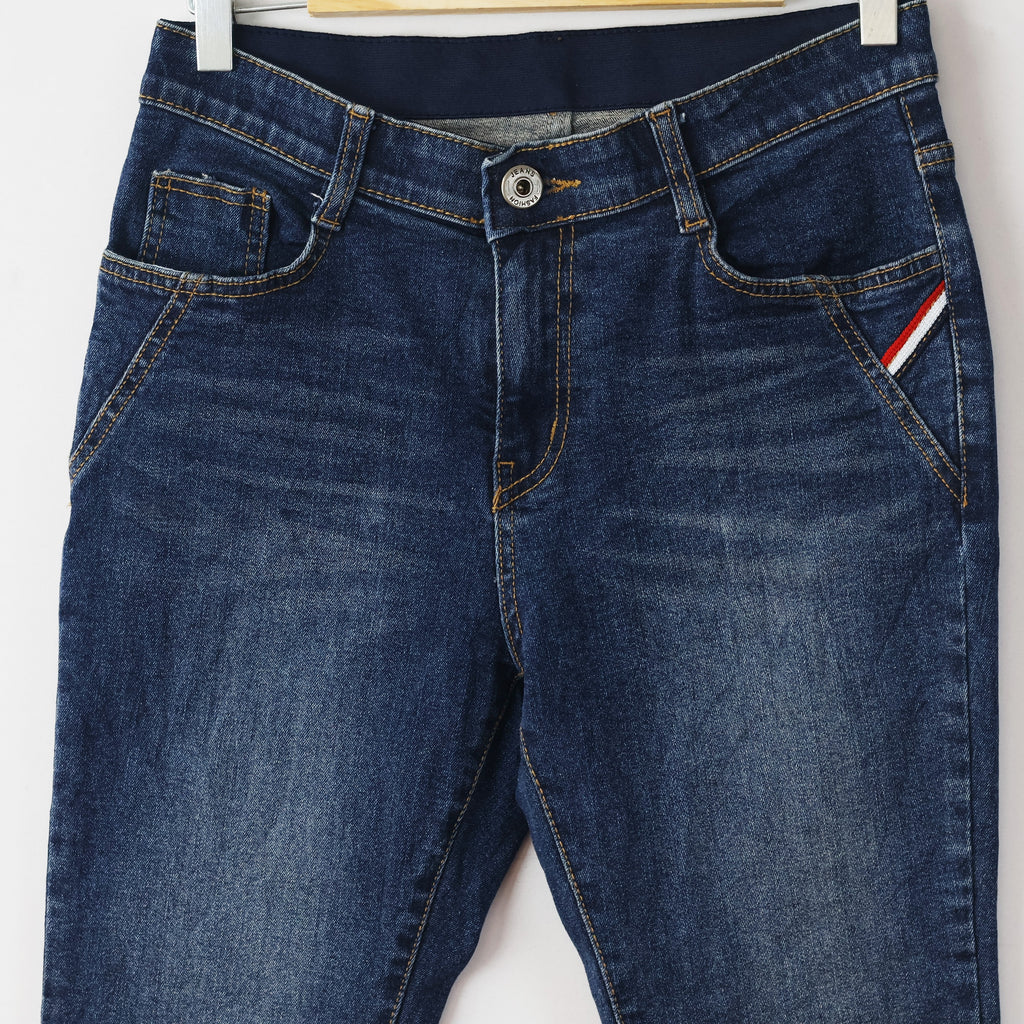 Thrifted Women's AAA Classic Wash Denim Trousers Waist:32/ J1078