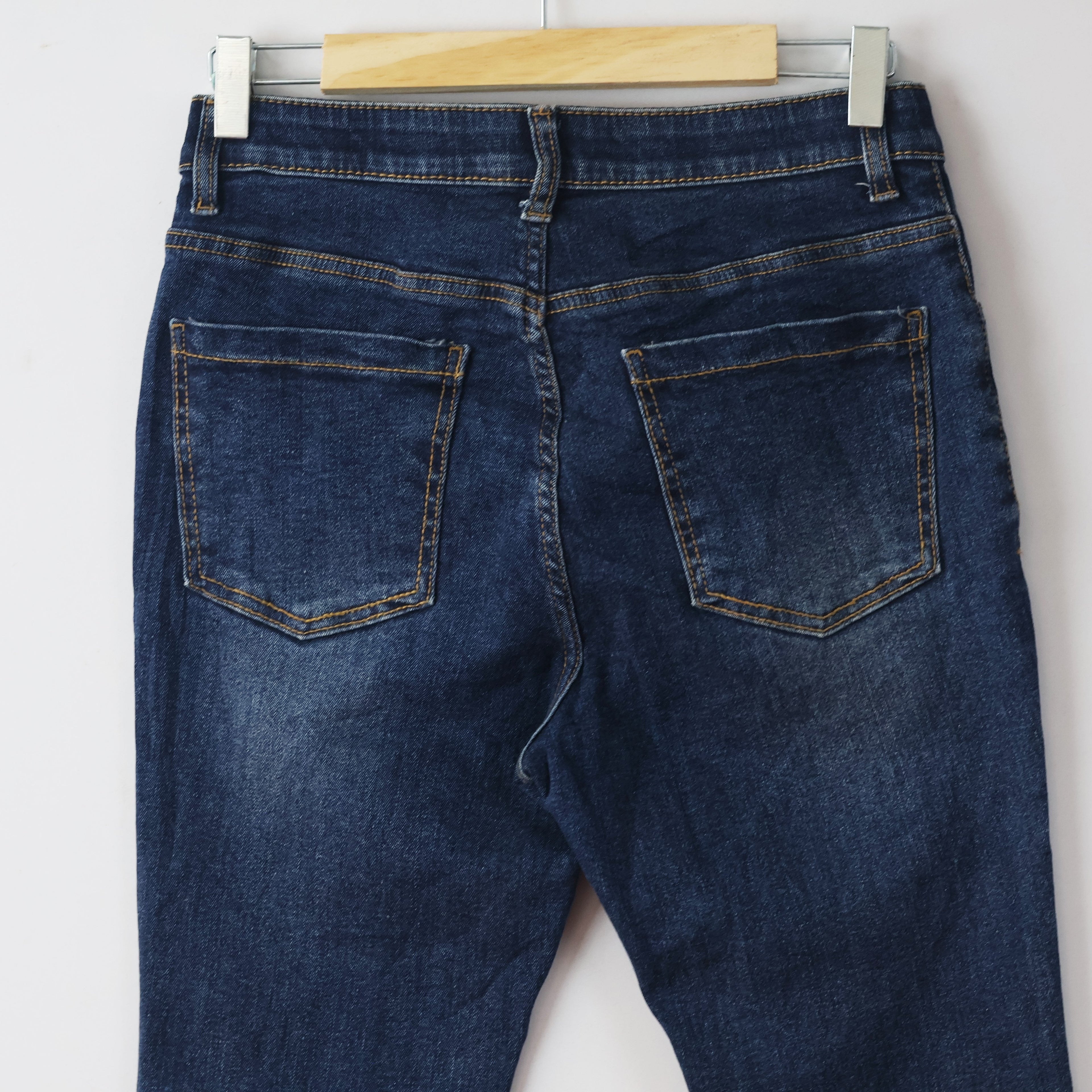 Thrifted Women's AAA Classic Wash Denim Trousers Waist:32/ J1078