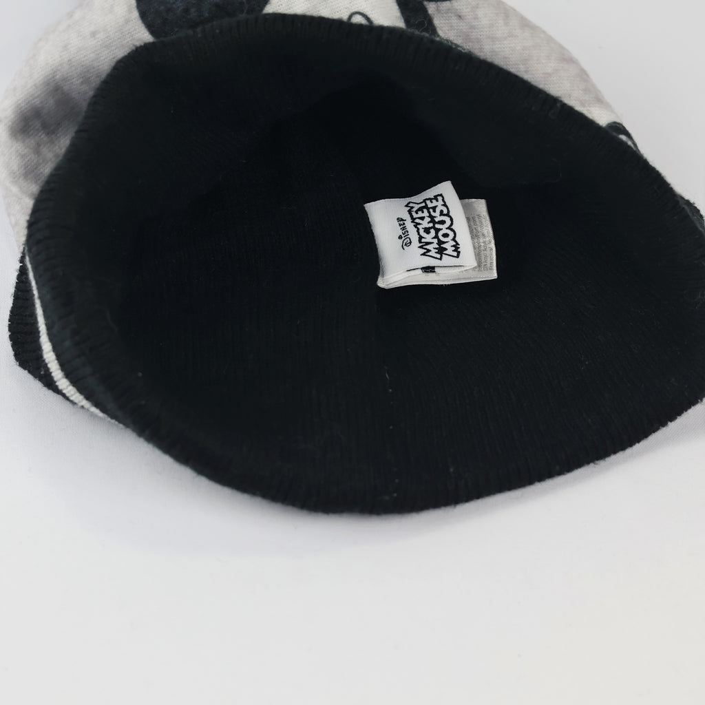 Official Disney Junior Mickey Mouse Cuffed Thrifted Beanie - Warm Winter Cap