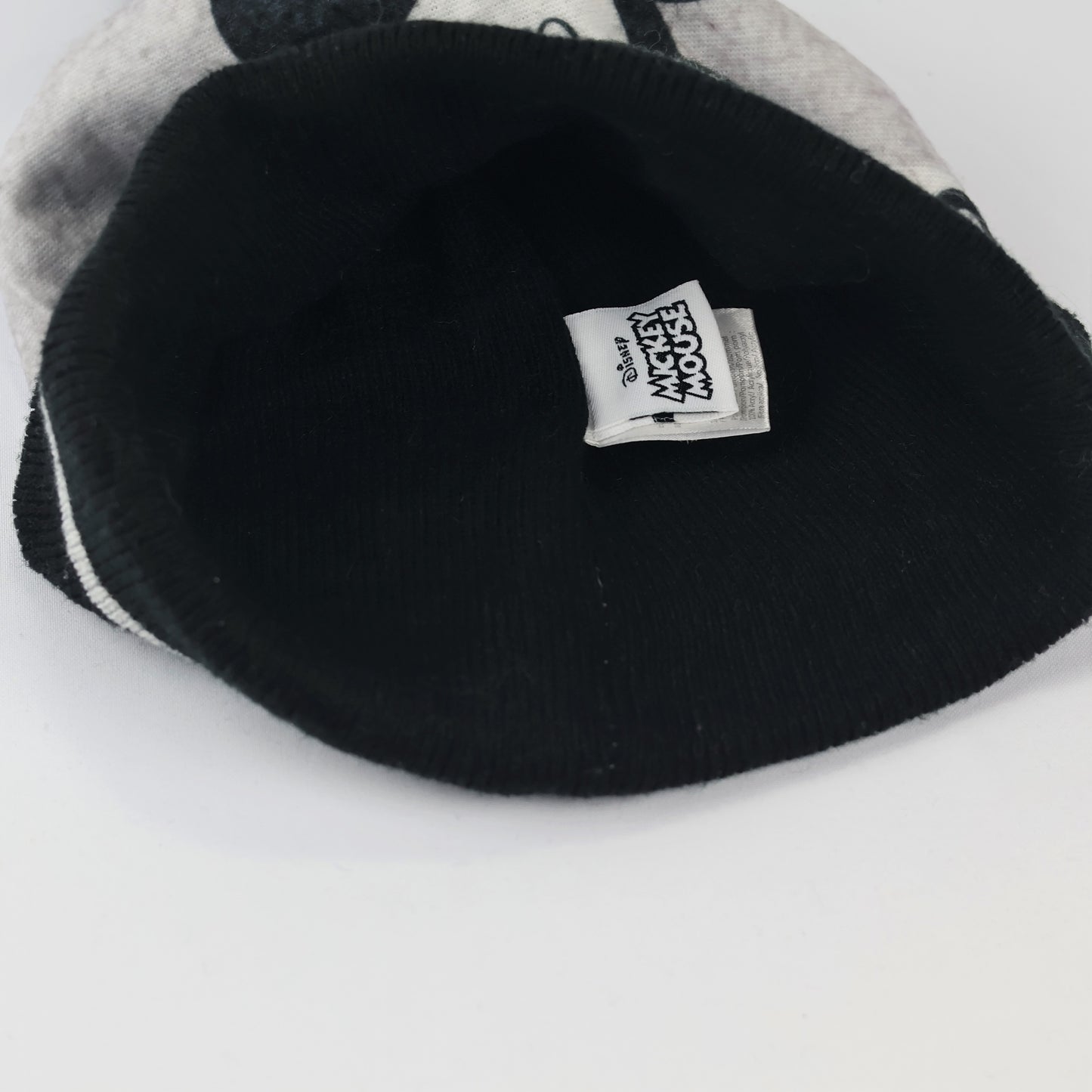 Official Disney Junior Mickey Mouse Cuffed Thrifted Beanie - Warm Winter Cap