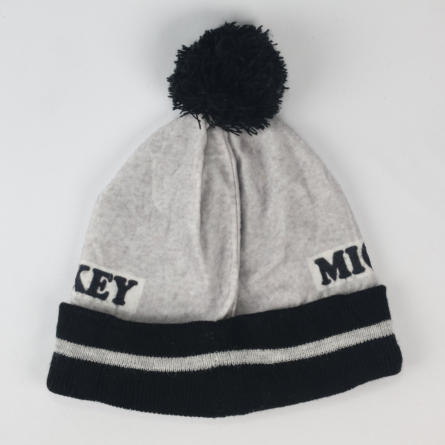 Official Disney Junior Mickey Mouse Cuffed Thrifted Beanie - Warm Winter Cap