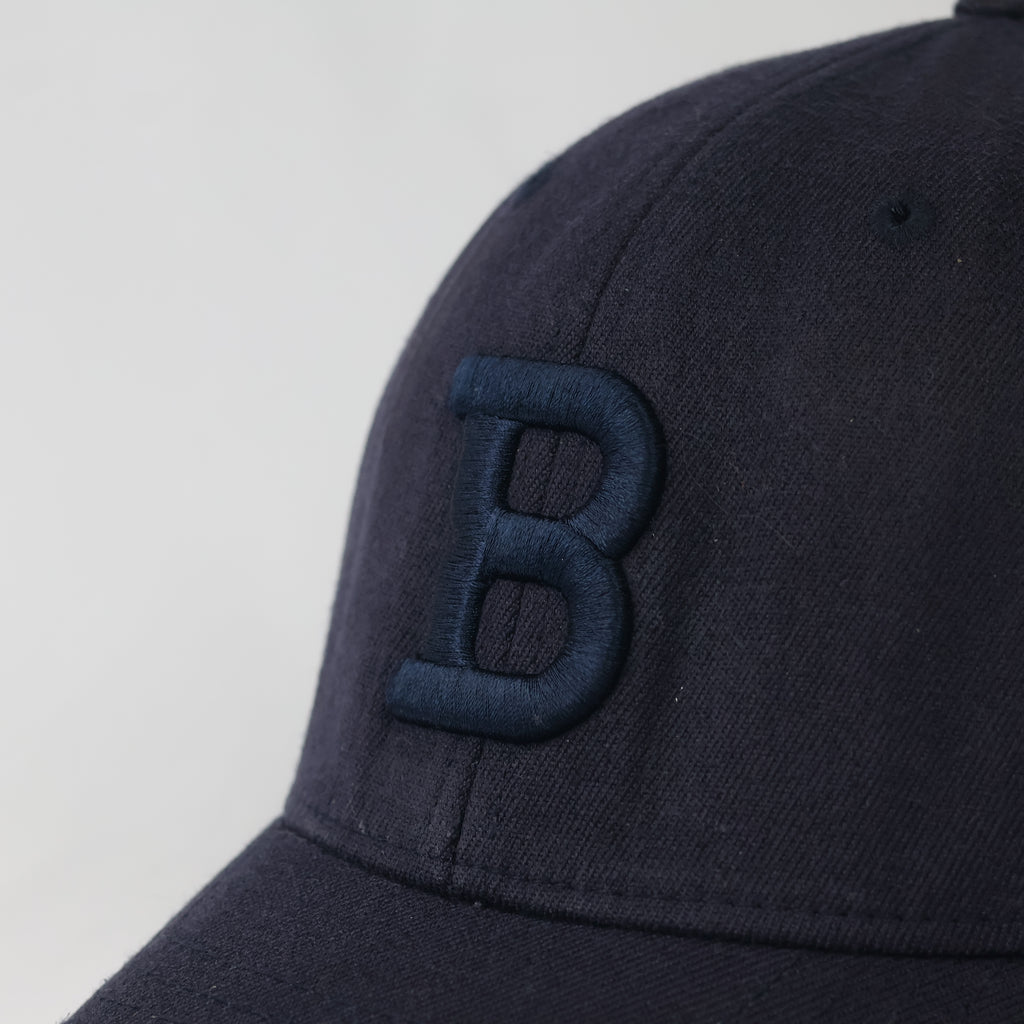 Boston "City of World" Navy Thrifted Basketball Cap - Small/Medium 56-57cm
