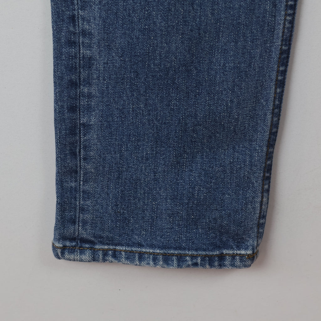 Thrifted Men's Giordano Washed Denim Trousers Waist: 30-32/ J1082