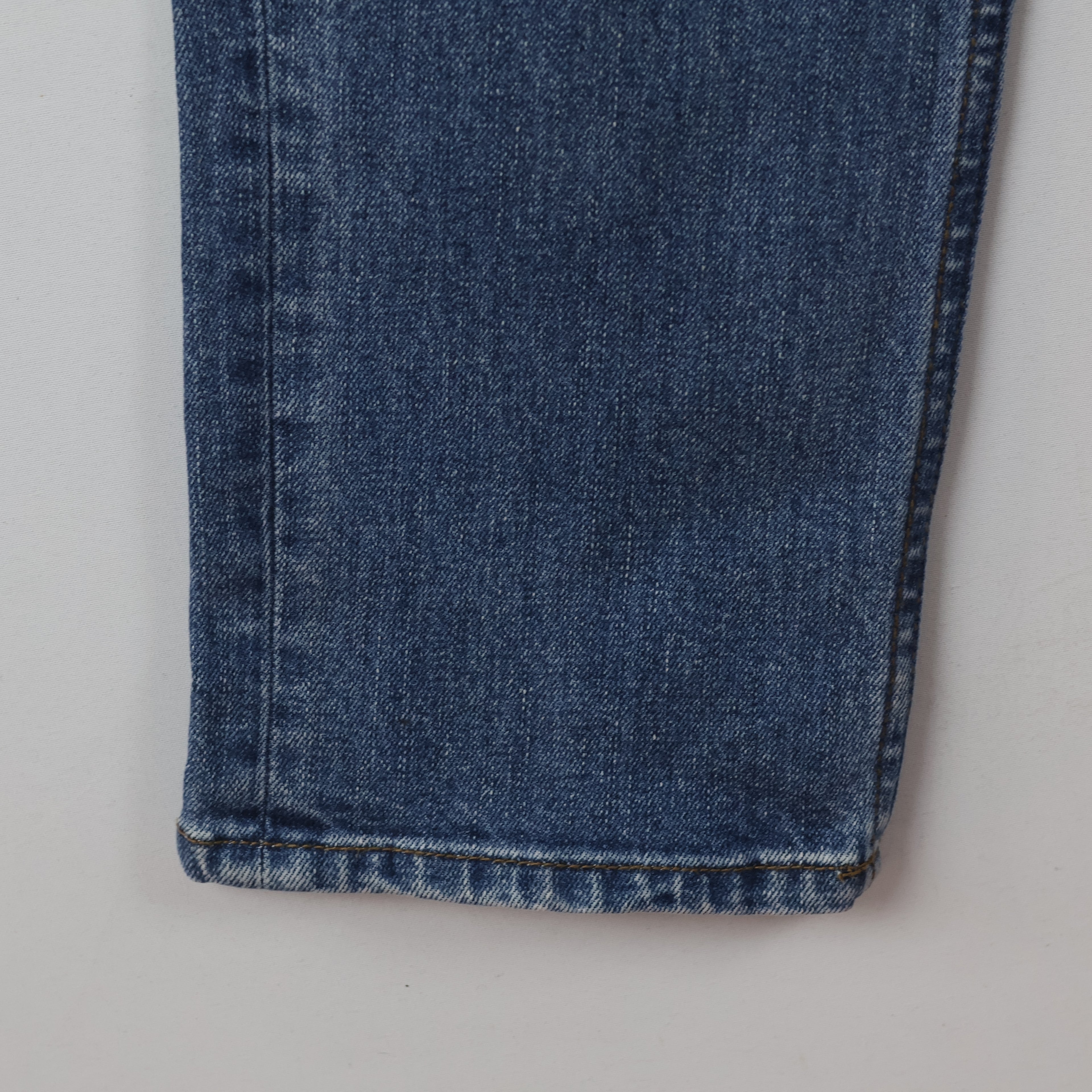 Thrifted Men's Giordano Washed Denim Trousers Waist: 30-32/ J1082