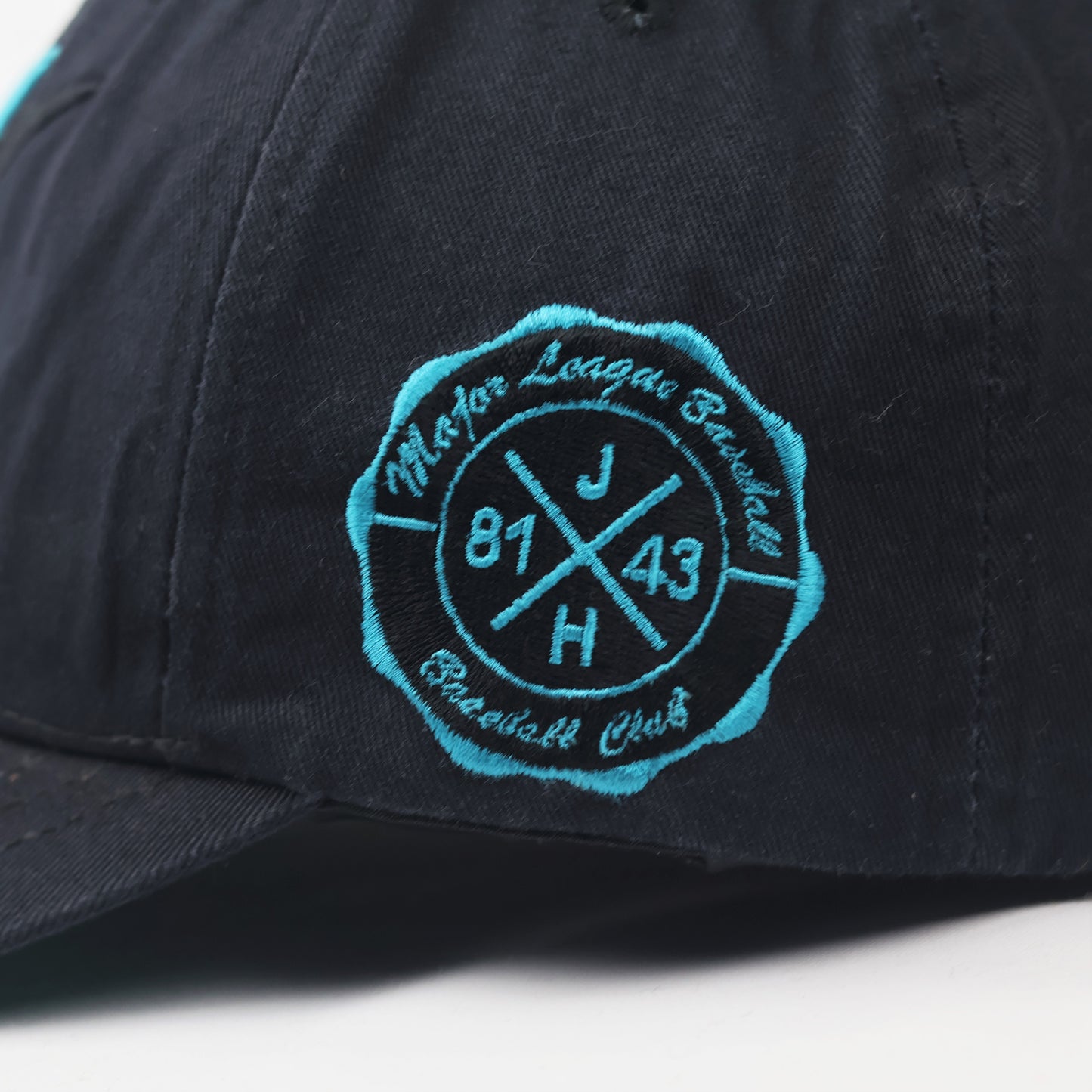 Major League Baseball Club Navy Thrifted Hat - Embroidered "A" Logo Cap