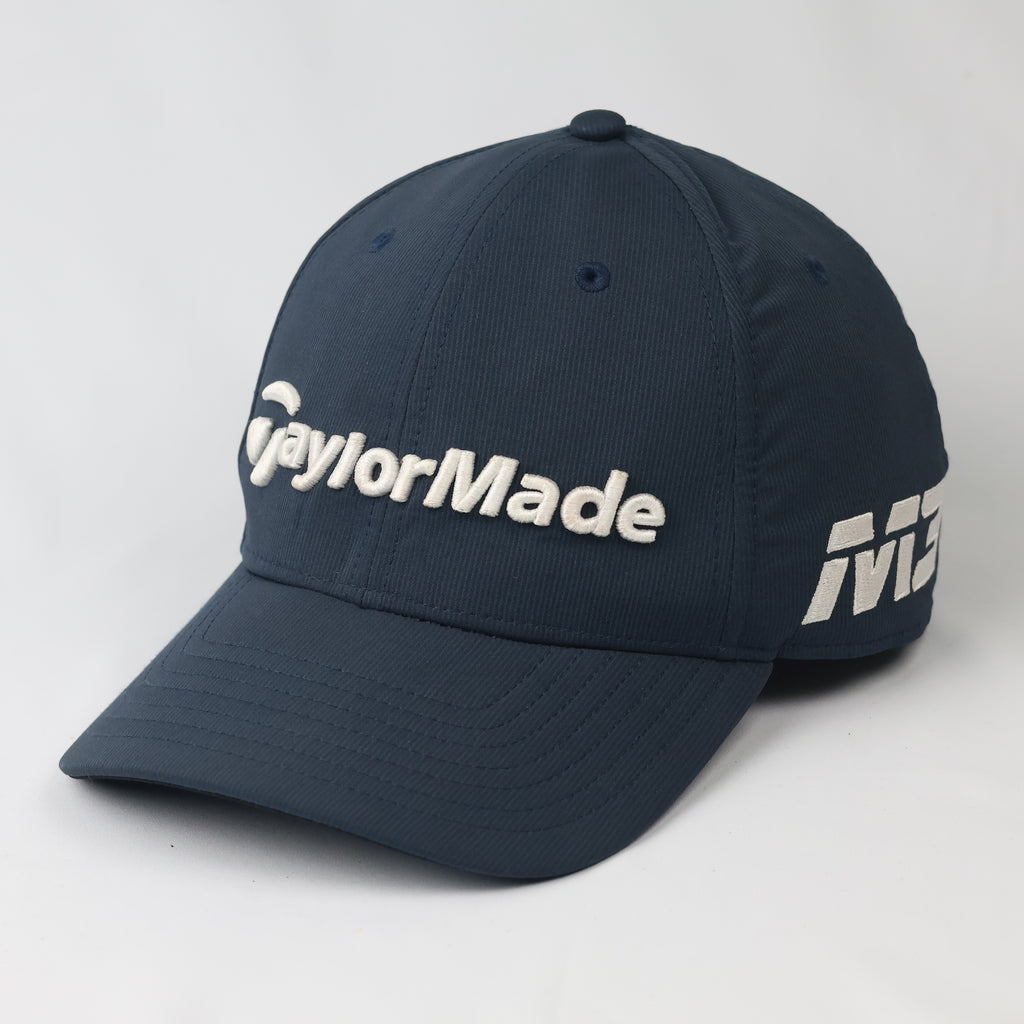 TaylorMade Tour Radar Golf Thrifted Cap - Navy Blue Adjustable Hat
