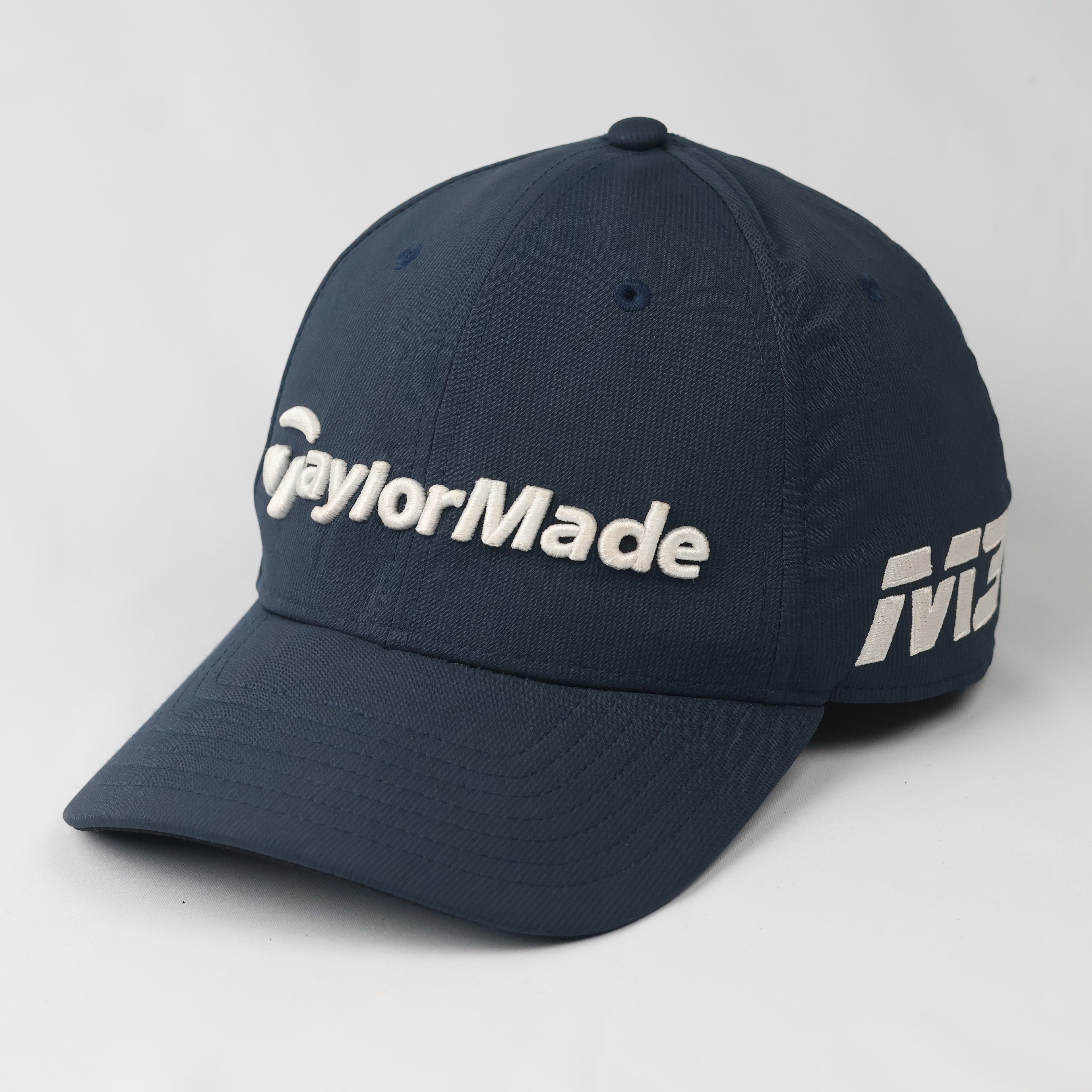 TaylorMade Tour Radar Golf Thrifted Cap - Navy Blue Adjustable Hat