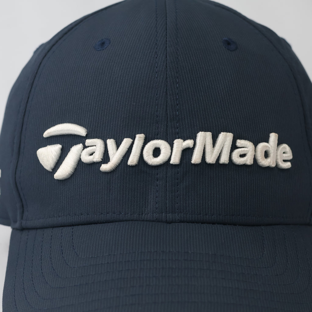 TaylorMade Tour Radar Golf Thrifted Cap - Navy Blue Adjustable Hat