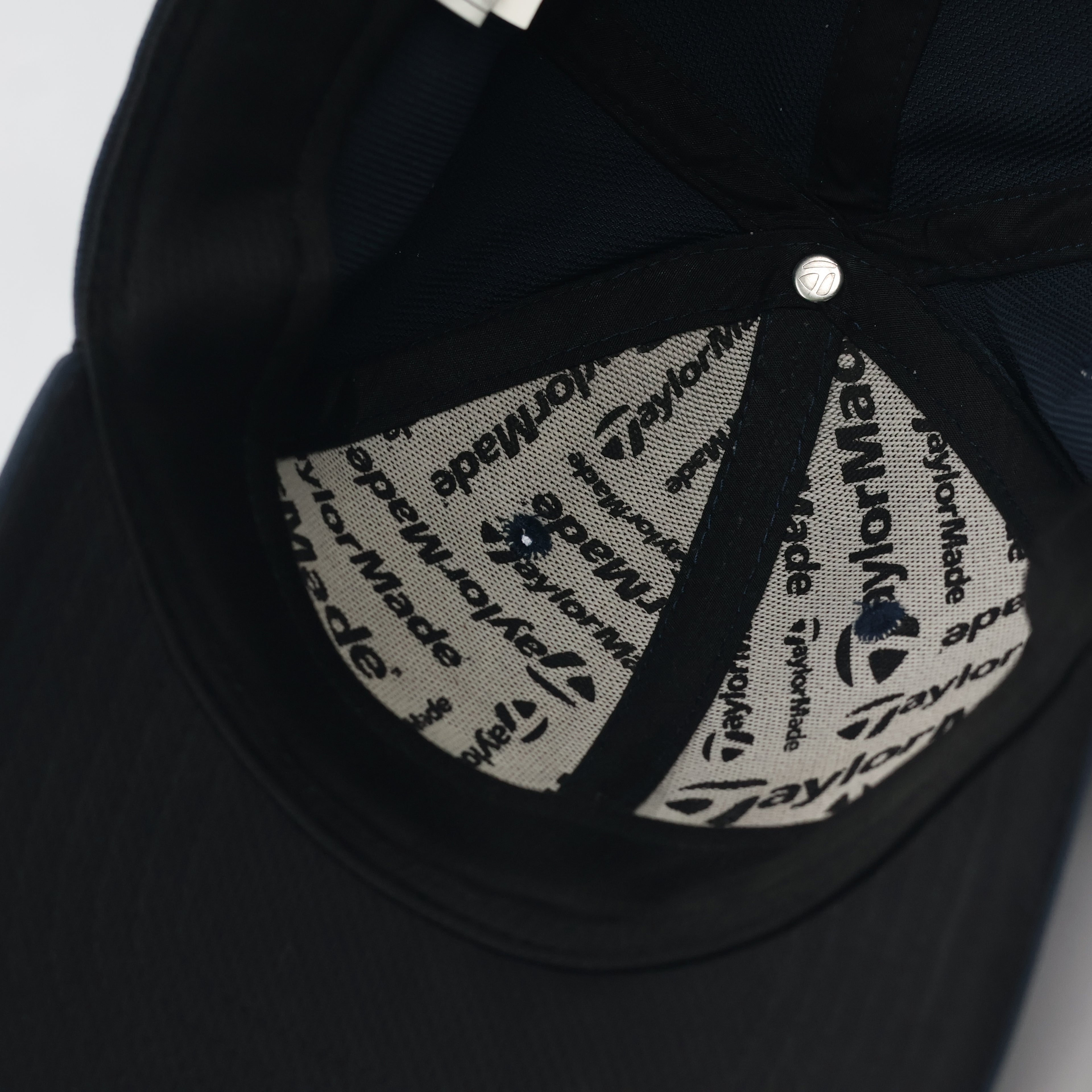 TaylorMade Tour Radar Golf Thrifted Cap - Navy Blue Adjustable Hat