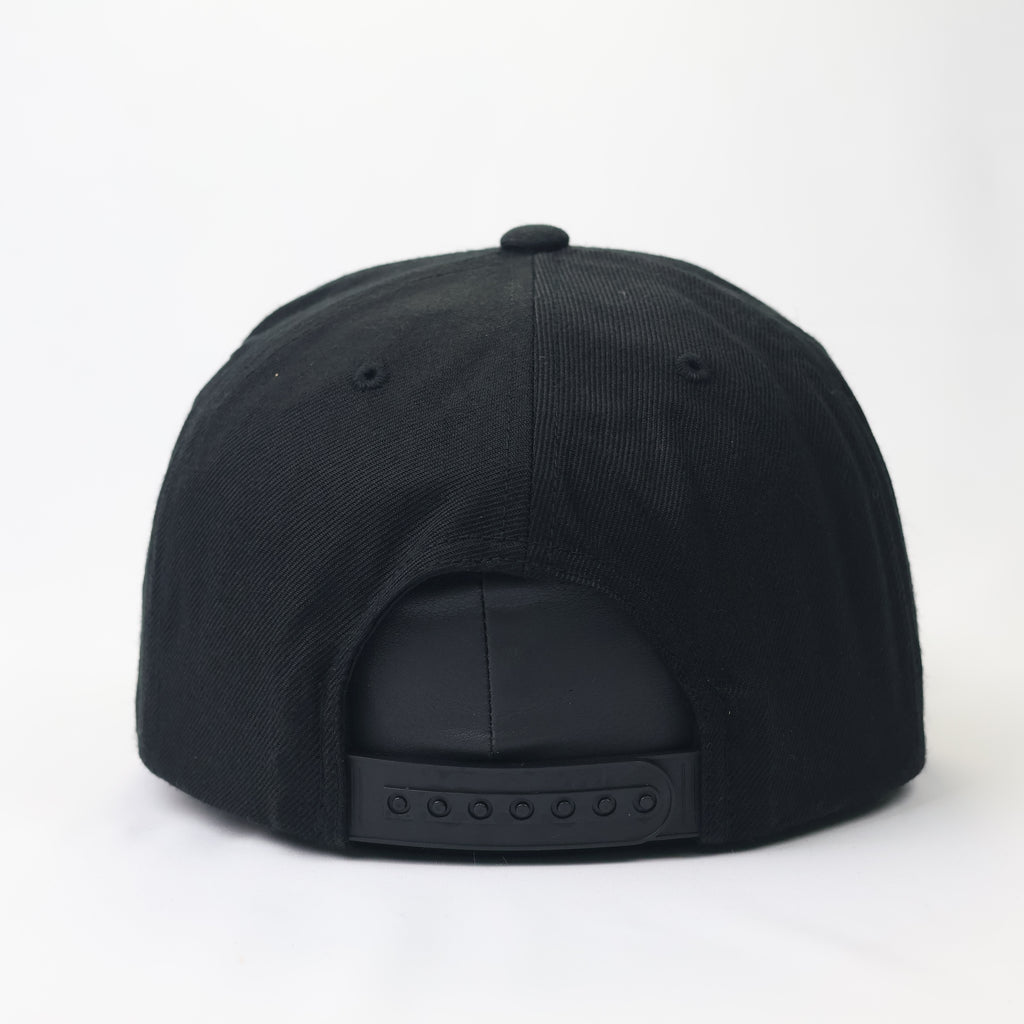 Thrifted Brixton Circle Patch Snapback - Size 56-58cm