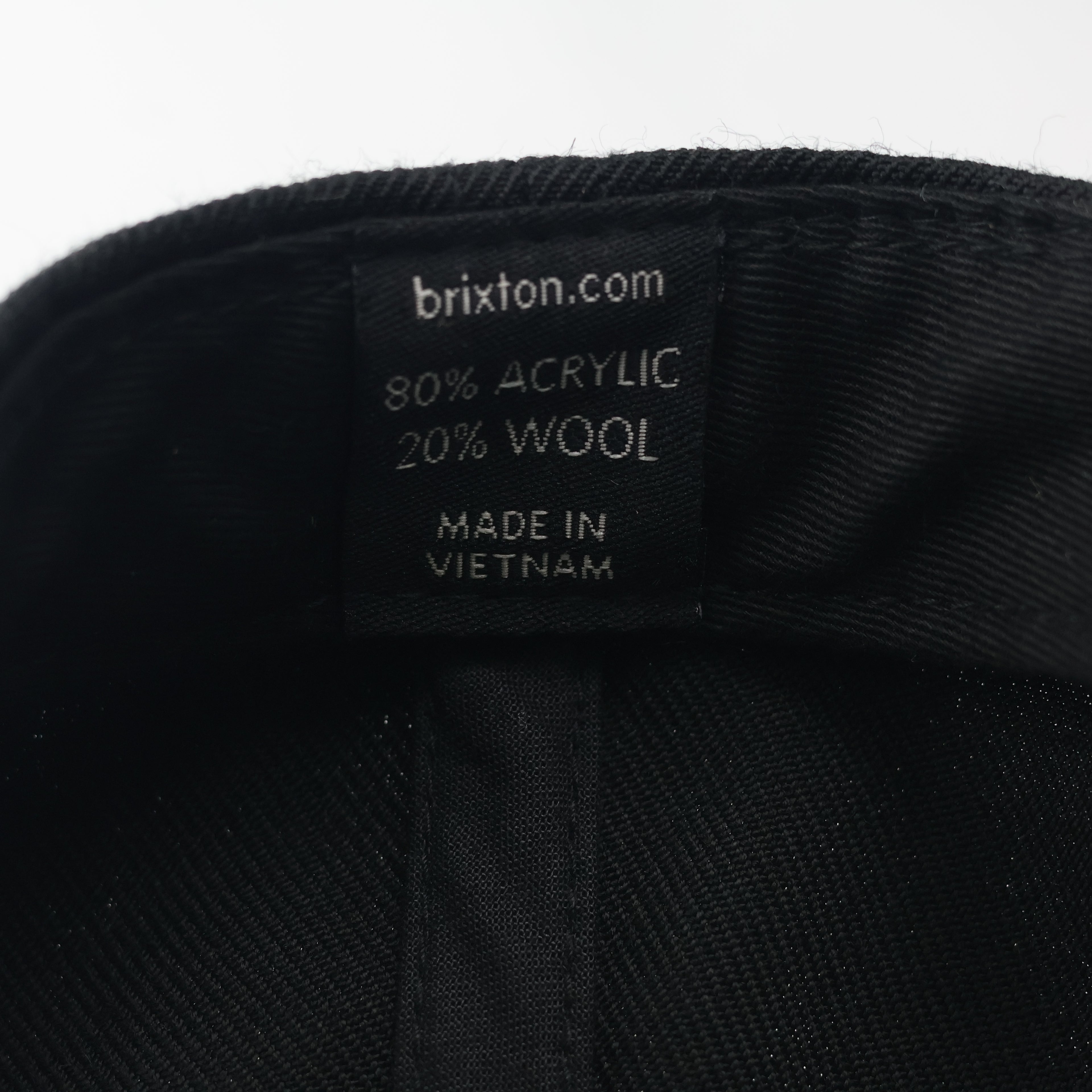 Thrifted Brixton Circle Patch Snapback - Size 56-58cm