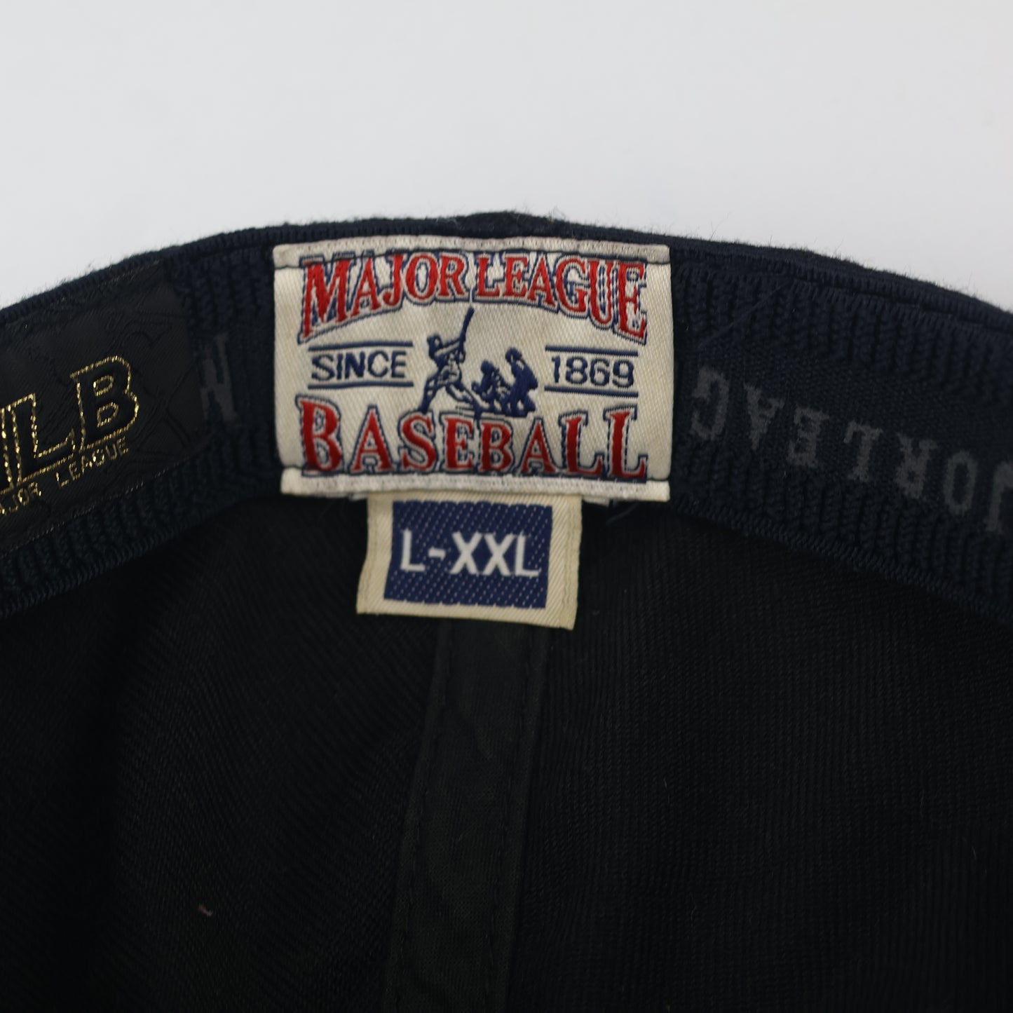 San Diego Padres Black & Gold Flexfit Thrifted Cap - SD Logo with Side Patch L-XXL