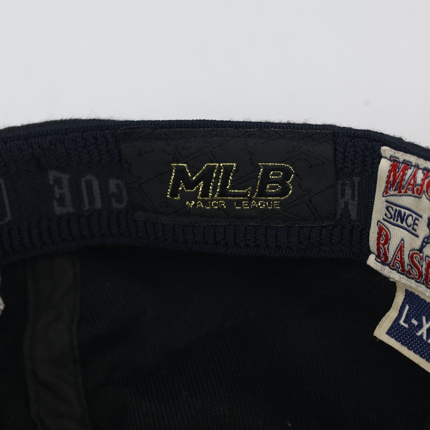 San Diego Padres Black & Gold Flexfit Thrifted Cap - SD Logo with Side Patch L-XXL