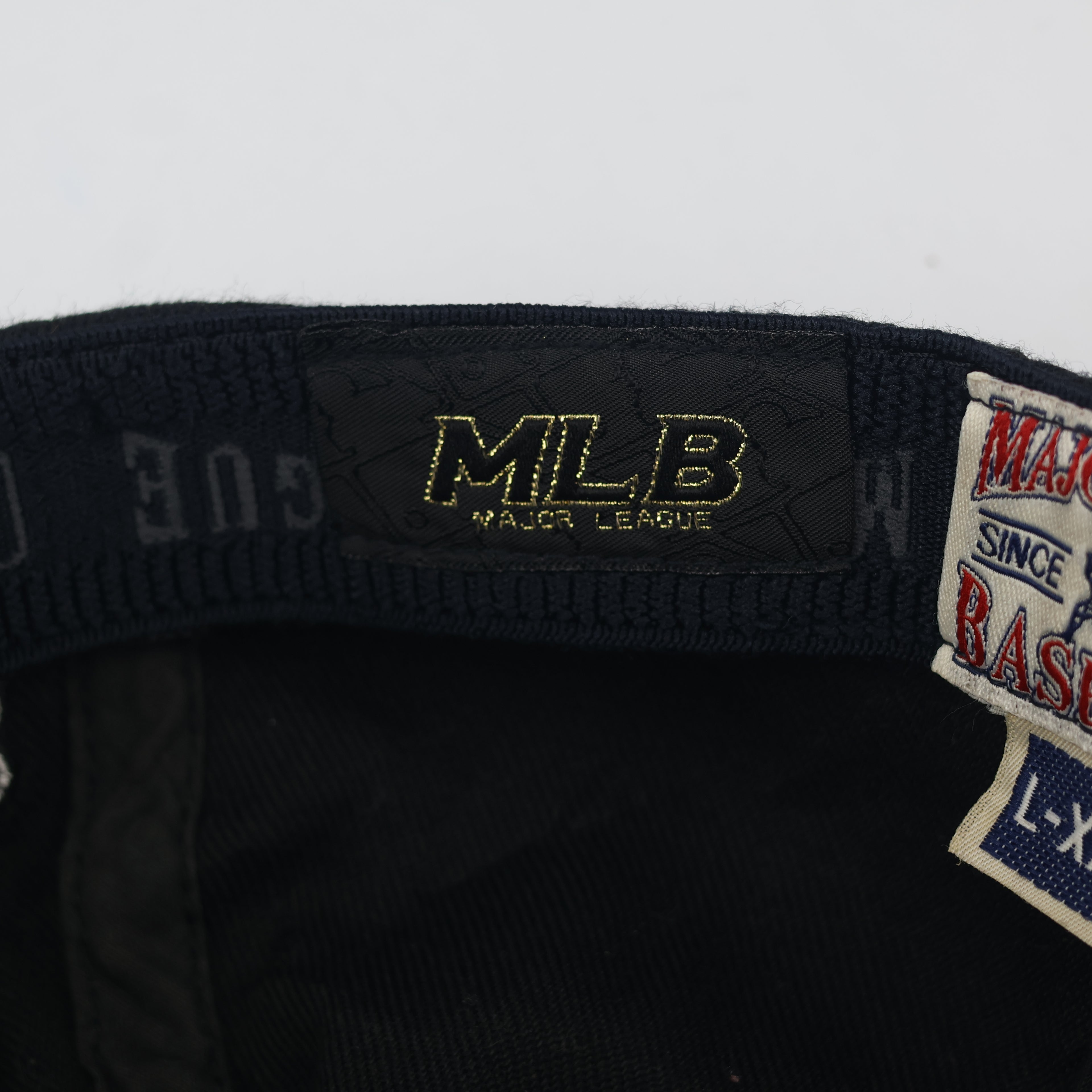 San Diego Padres Black & Gold Flexfit Thrifted Cap - SD Logo with Side Patch L-XXL