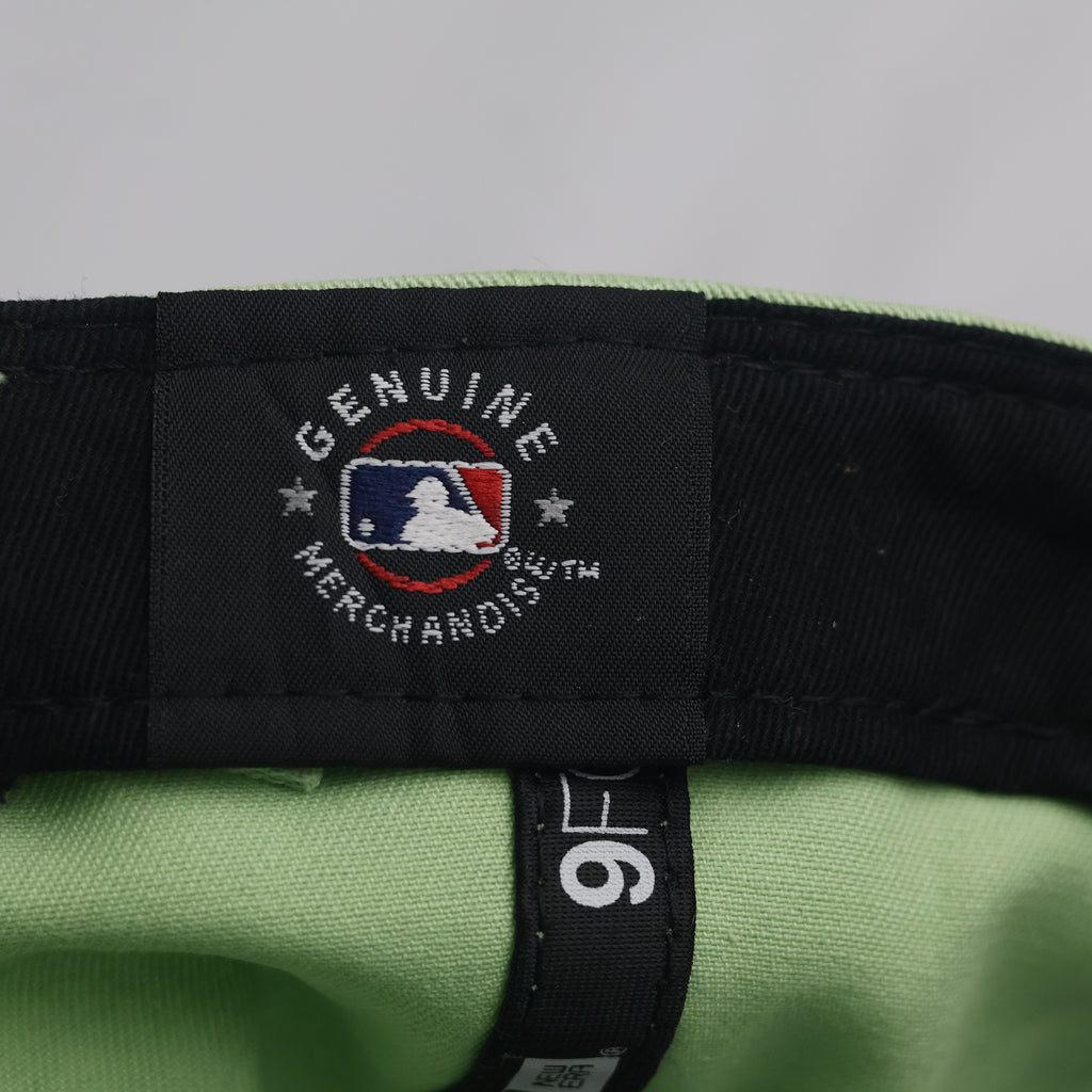 Thrifted New Era 9FORTY LA Dodgers Mint Green Cotton Cap (Size 52–53 cm) | 10867