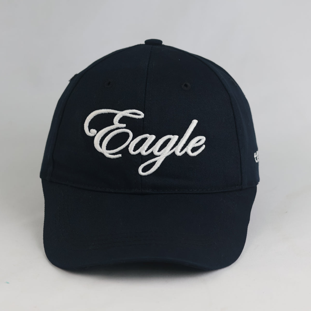 Thrifted Eagle Script Embroidered Cotton Dad Hat (Size 57–59 cm) | 10876