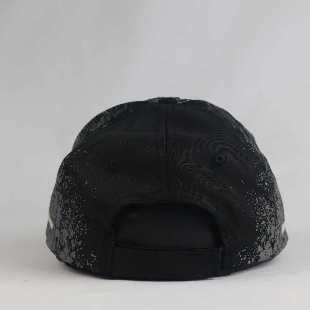 thrifted Mauer Häuser Graphic Print Wolf Baseball Cap (57-58cm) | 11005