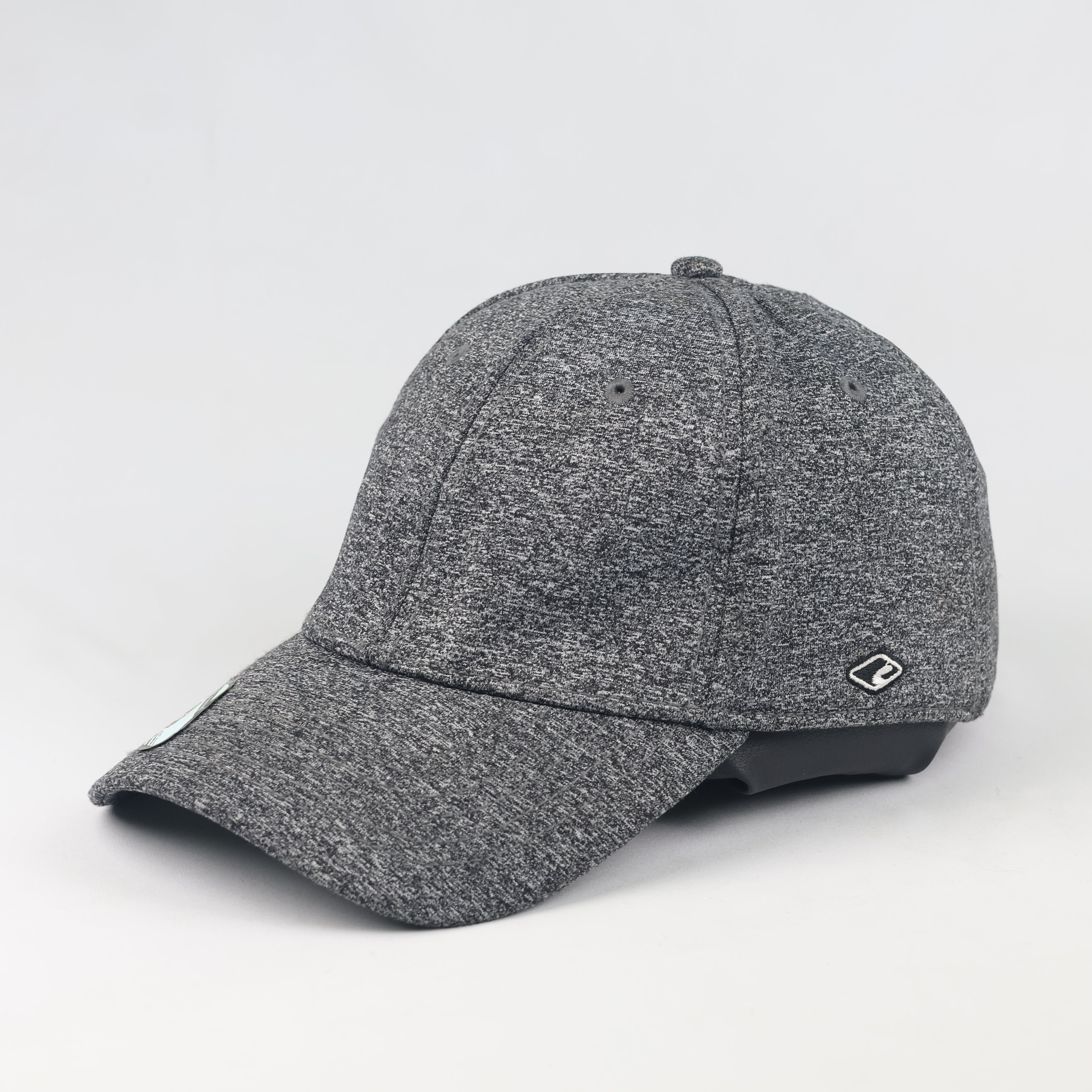 Thrifted Chillouts Heathered Grey Curved Visor Cap - Size 60-61cm
