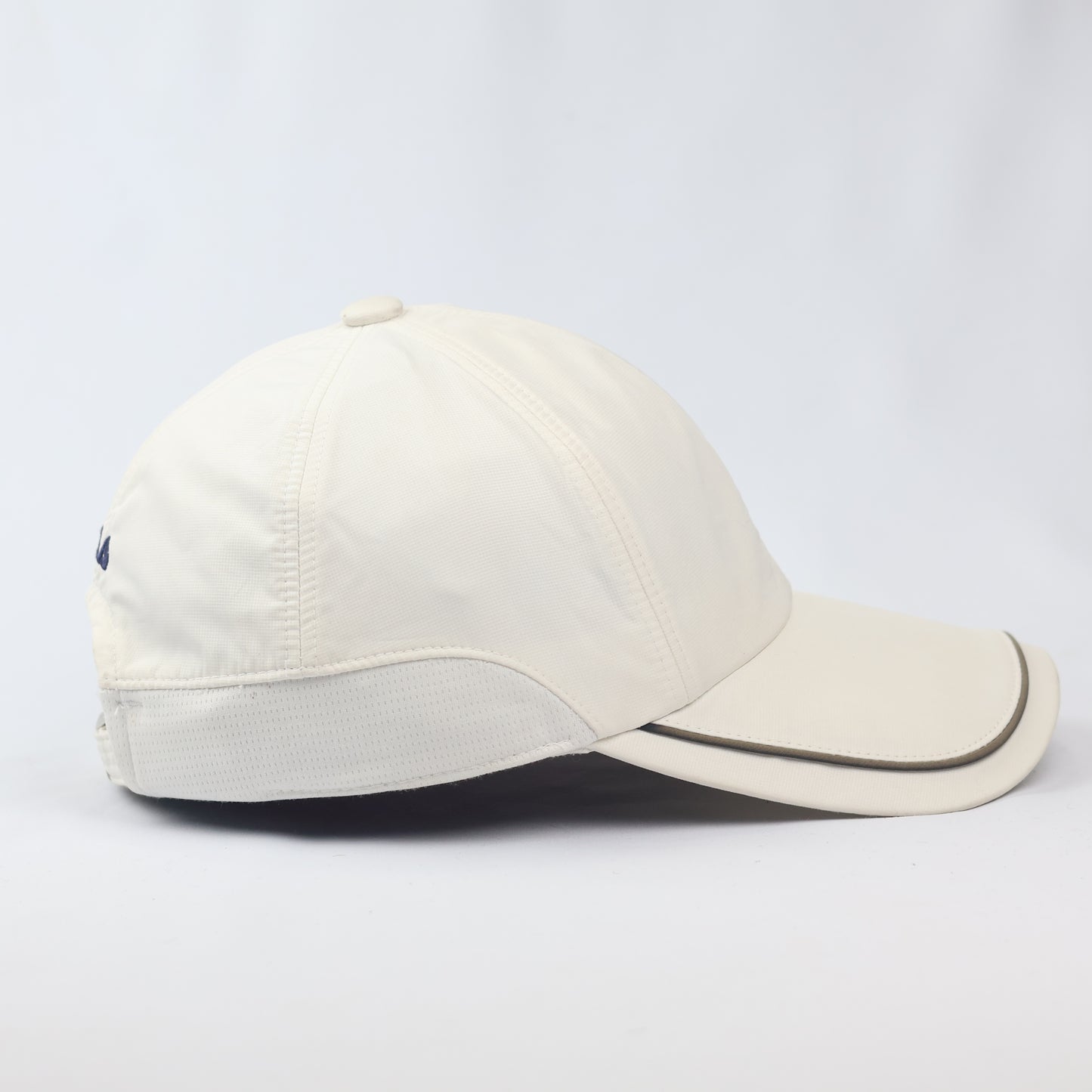 FILA Italia CoolMax Performance Thrifted Baseball Cap - White Sport Hat