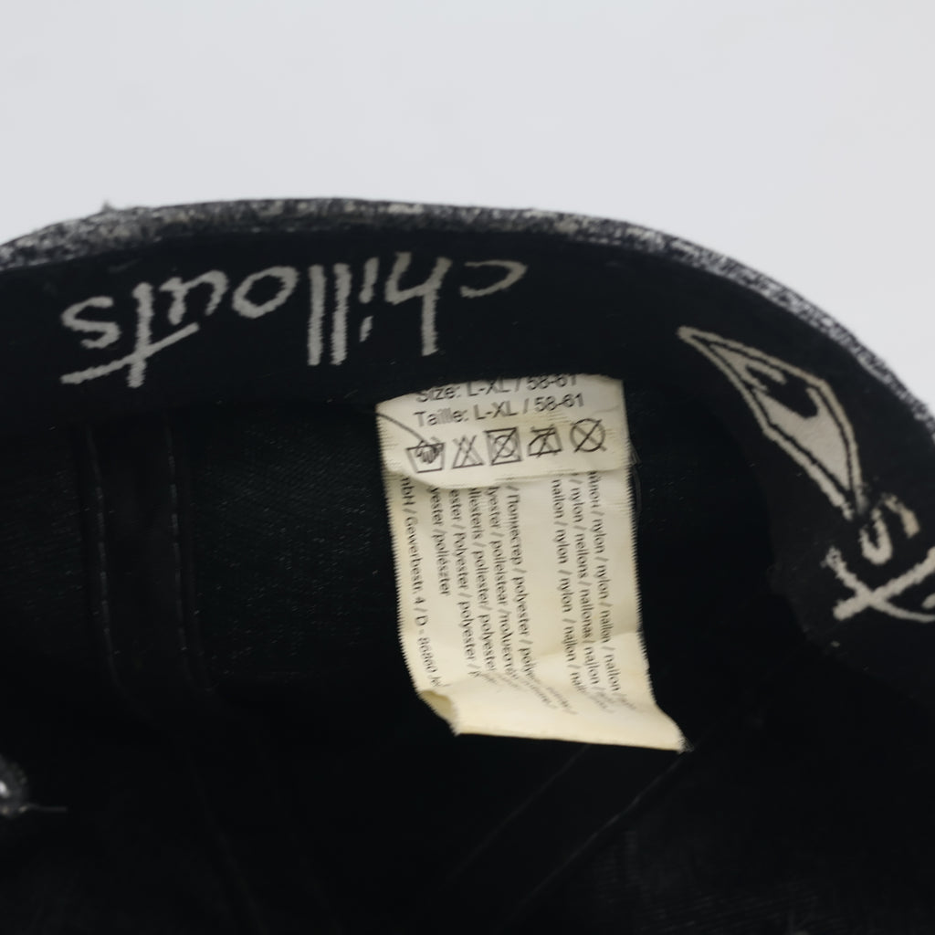 Thrifted Chillouts Heathered Grey Curved Visor Cap - Size 60-61cm