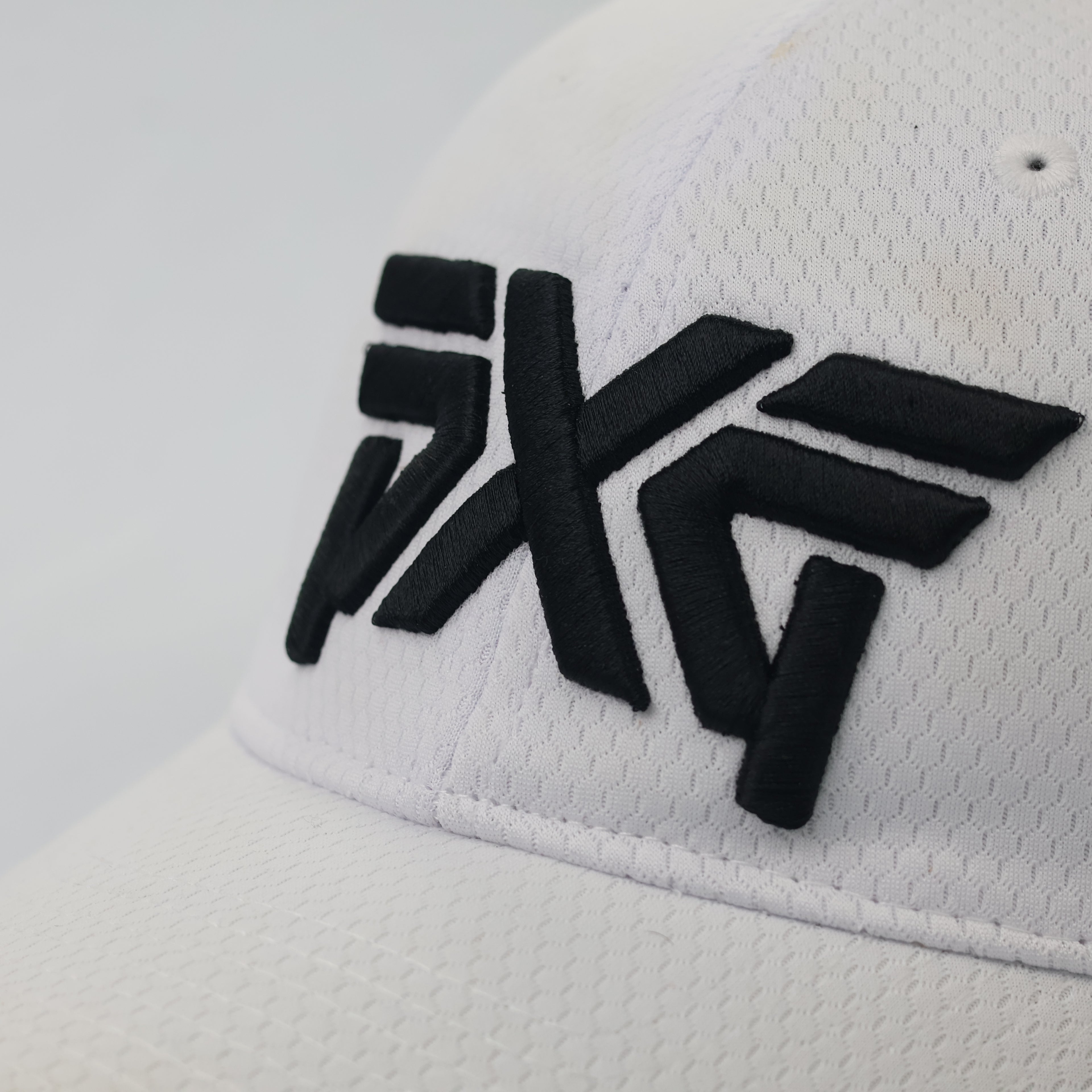 PXG Golf Luxury Thrifted Hat - White Performance Mesh
