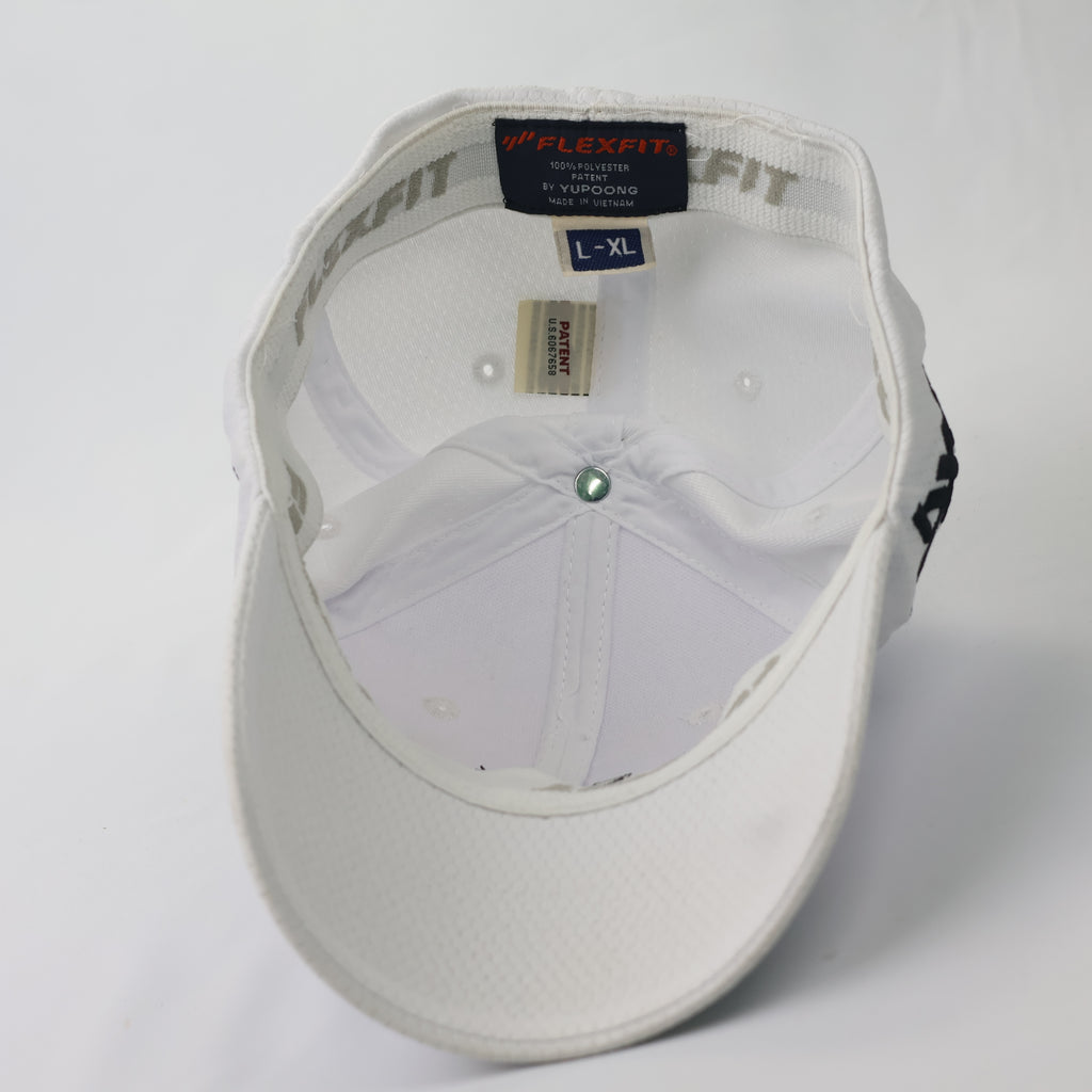 PXG Golf Luxury Thrifted Hat - White Performance Mesh