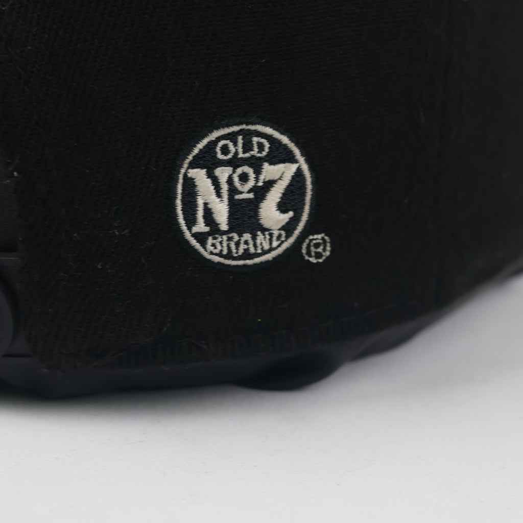 Thrifted Jack Daniel's Whiskey Embroidered Flat Brim Cap - Size 56-58cm