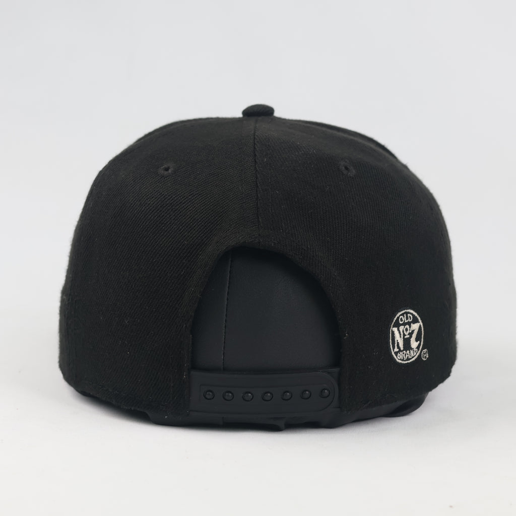 Thrifted Jack Daniel's Whiskey Embroidered Flat Brim Cap - Size 56-58cm